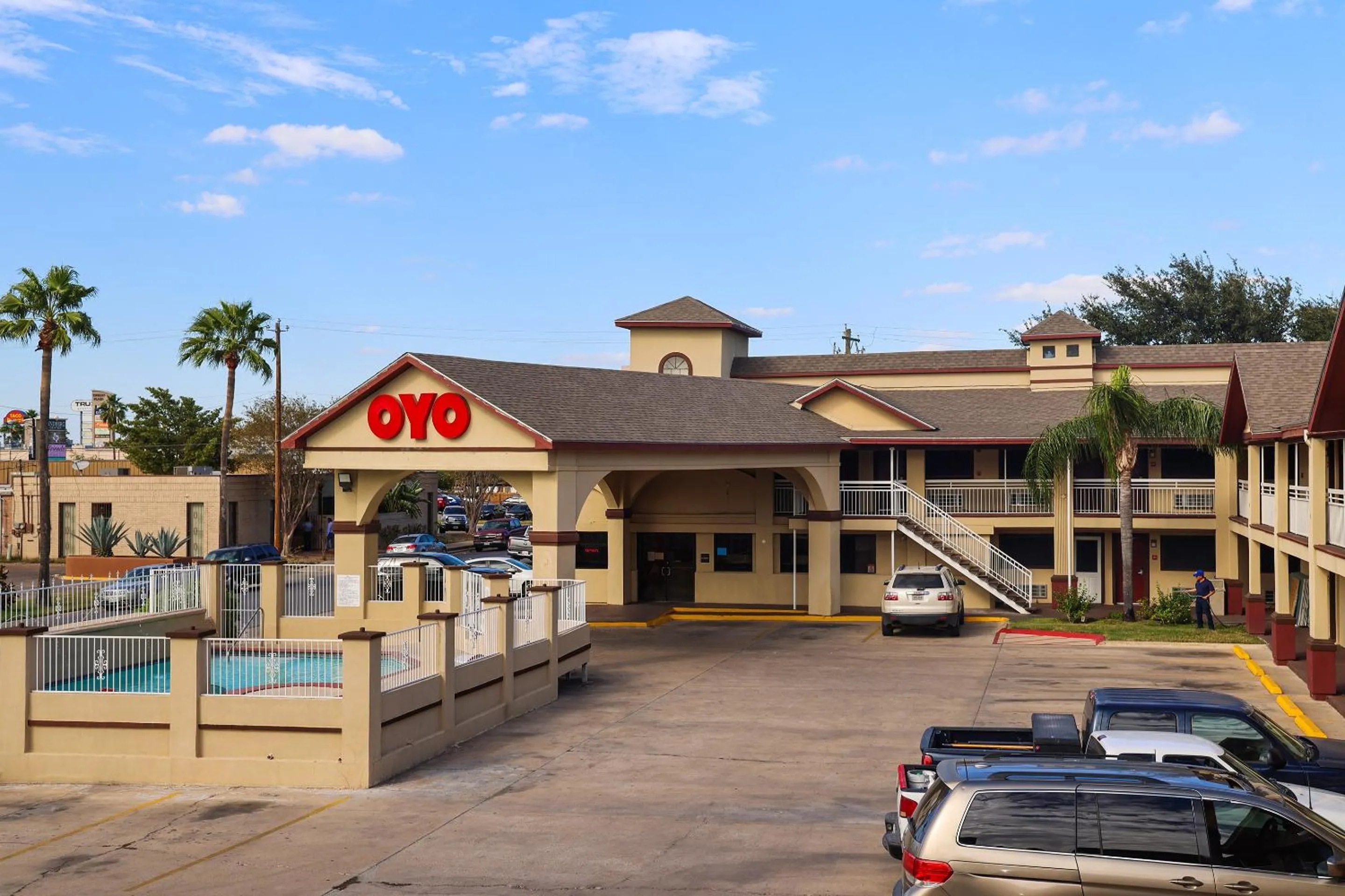 On site in OYO Hotel McAllen Airport South