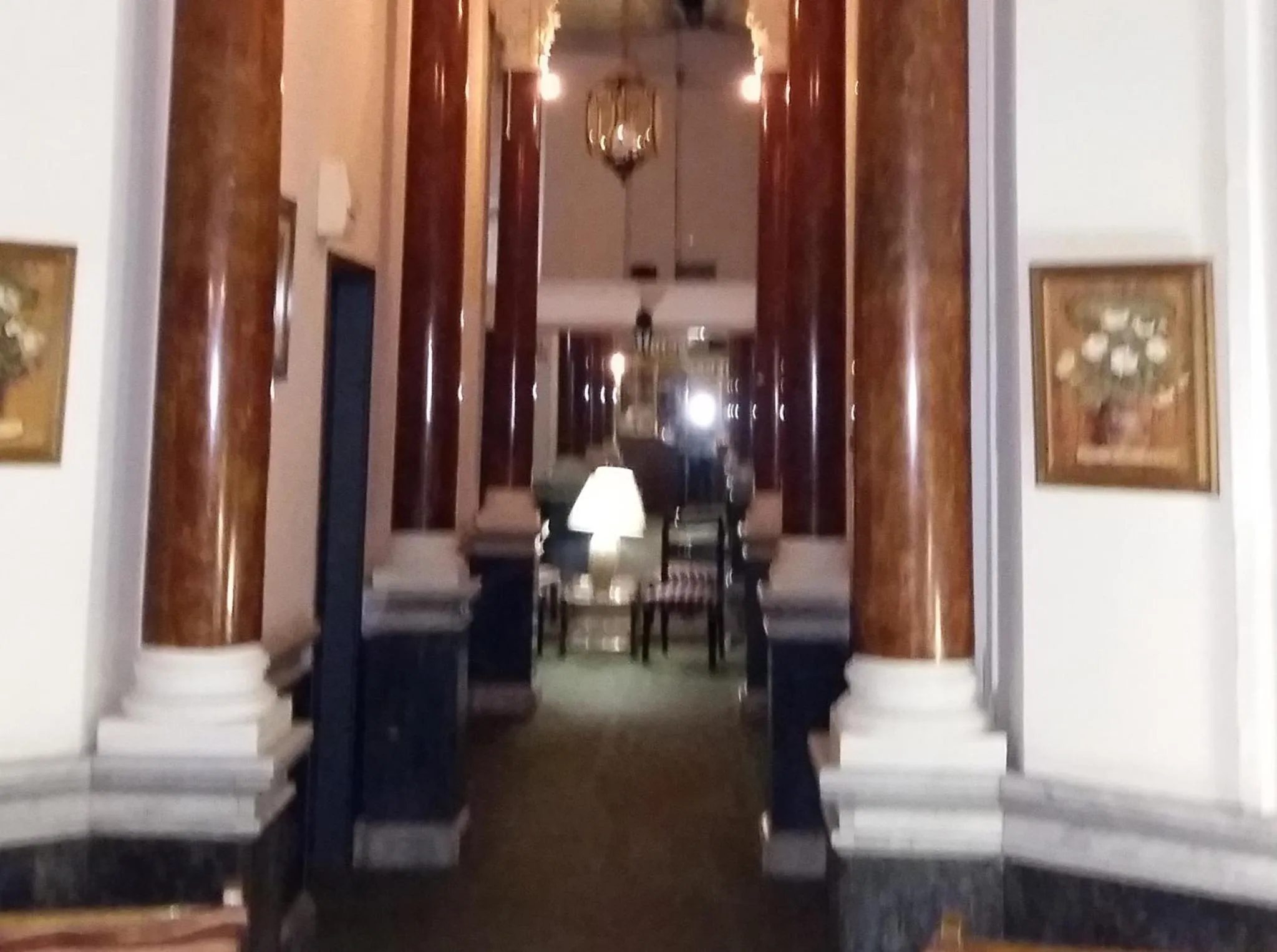 Decorative detail in Hotel Uruguay