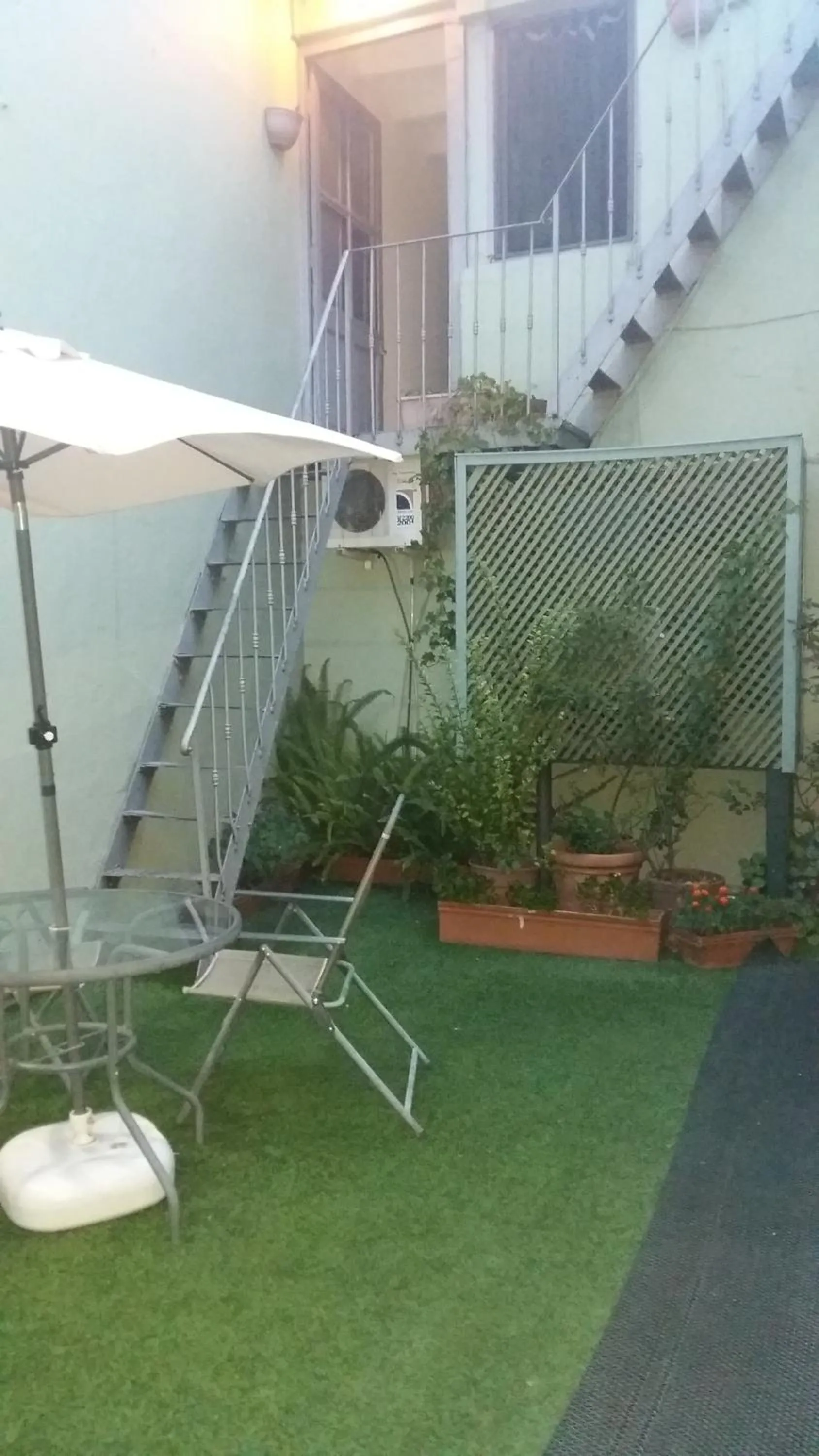 Patio in Hotel Uruguay