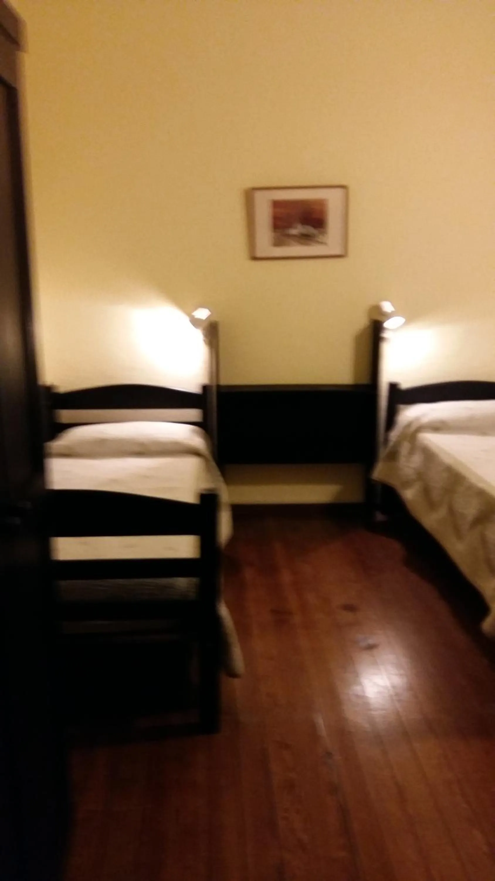 Bed in Hotel Uruguay