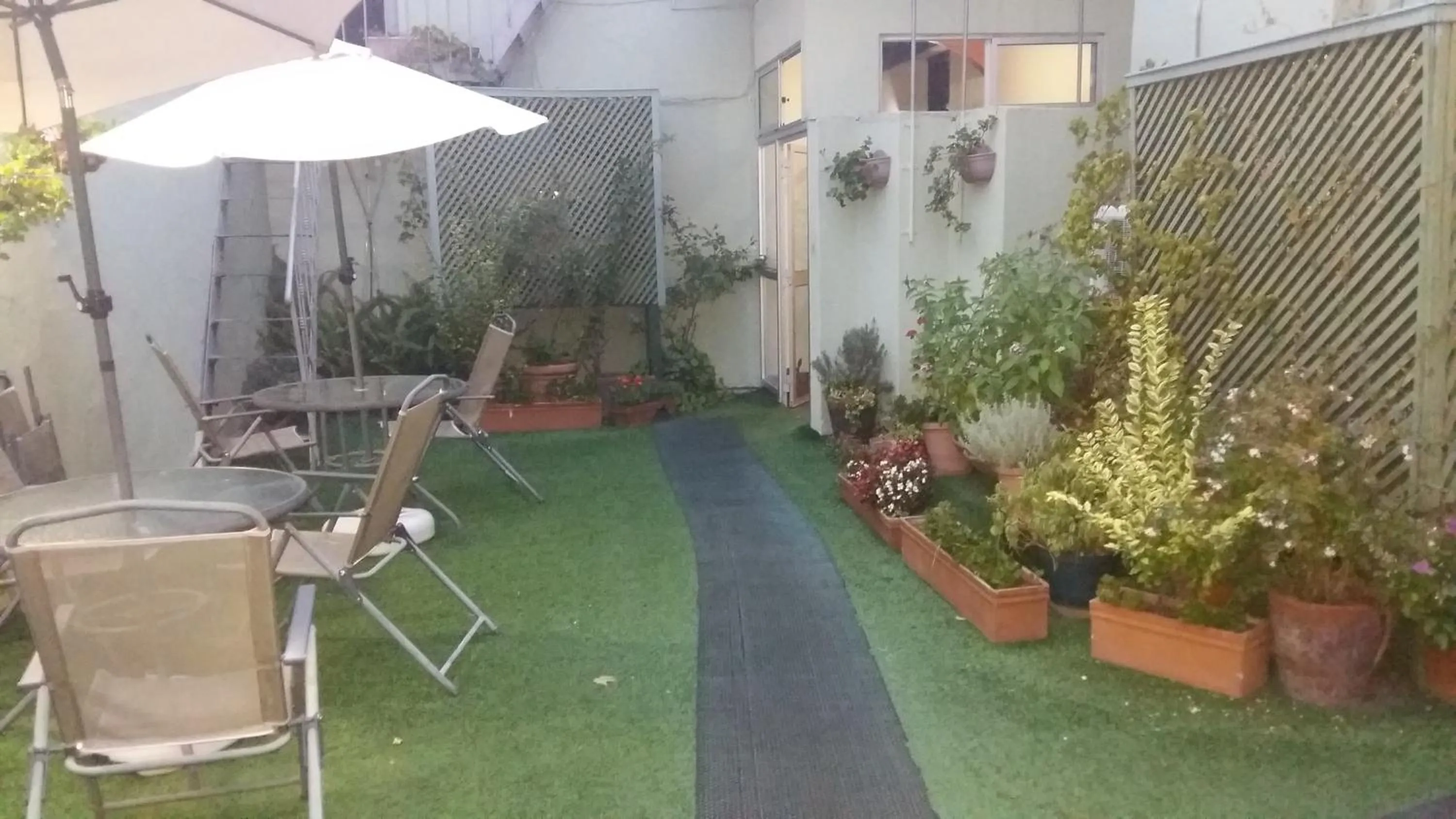 Patio in Hotel Uruguay
