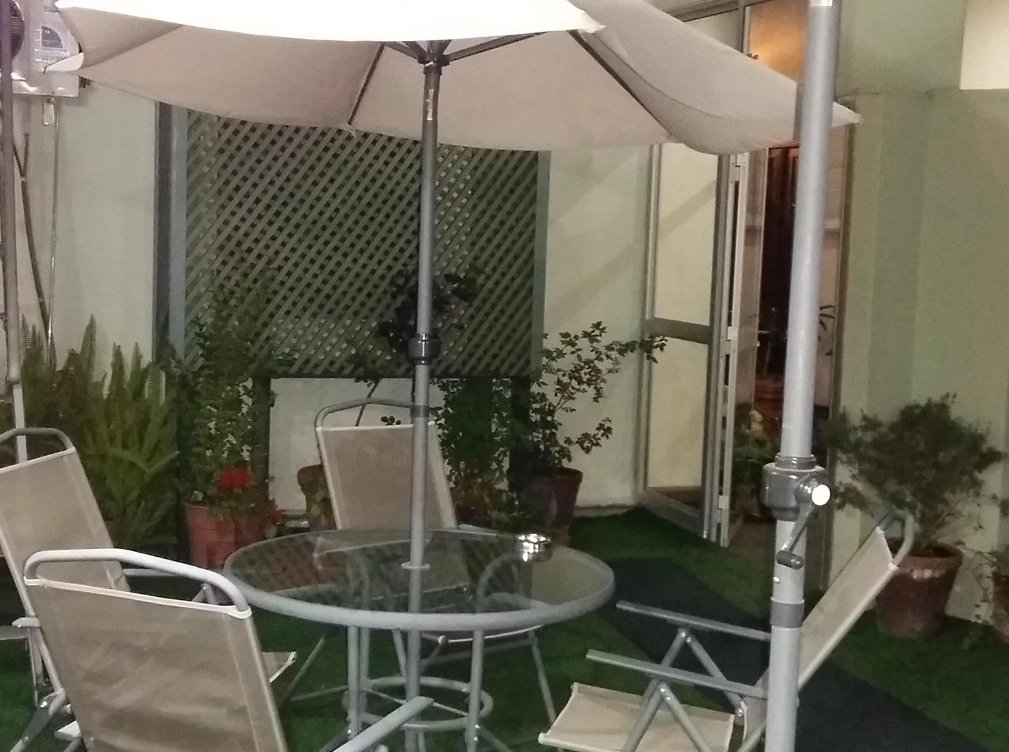 Patio in Hotel Uruguay