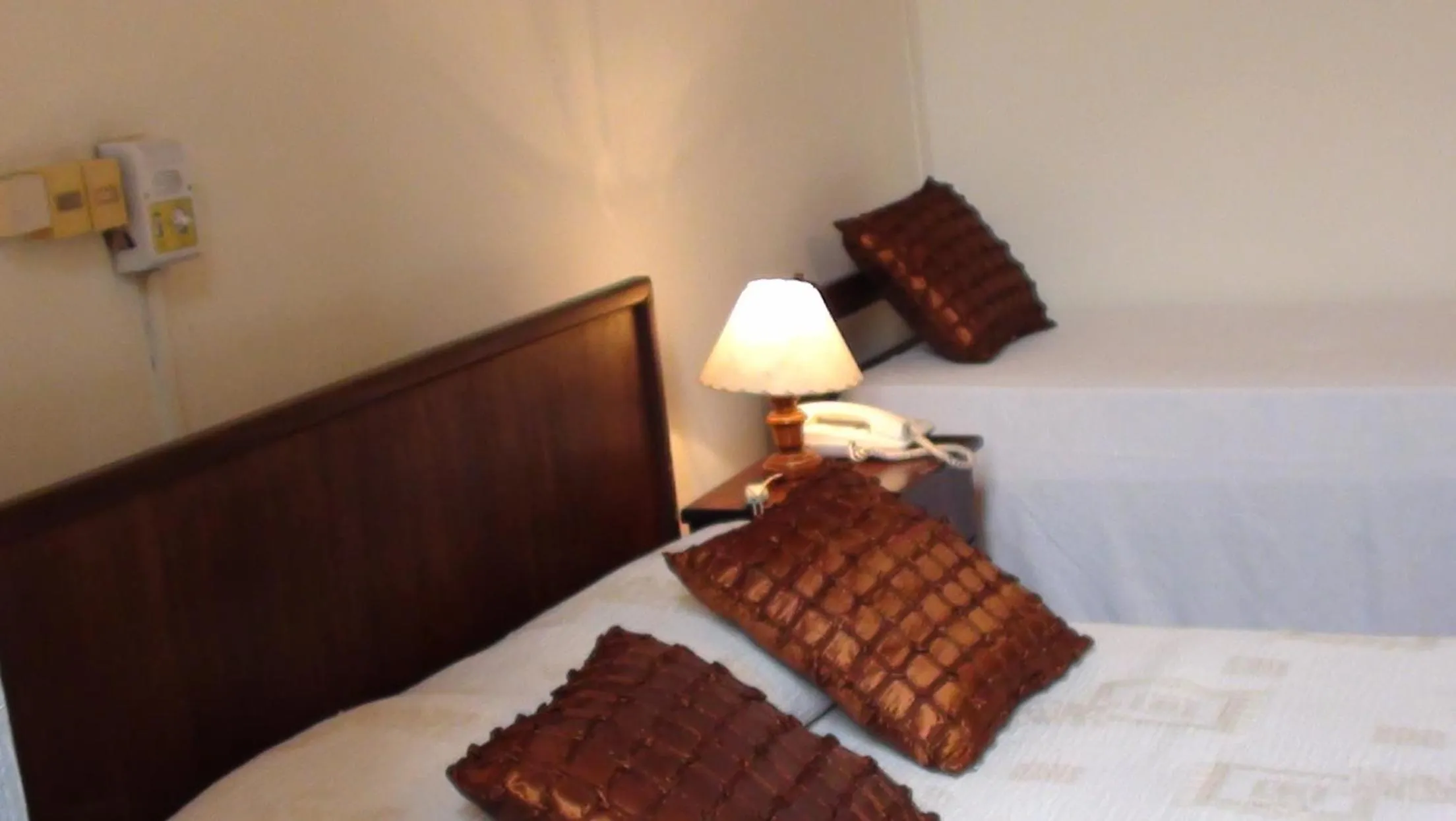 Bed in Hotel Uruguay