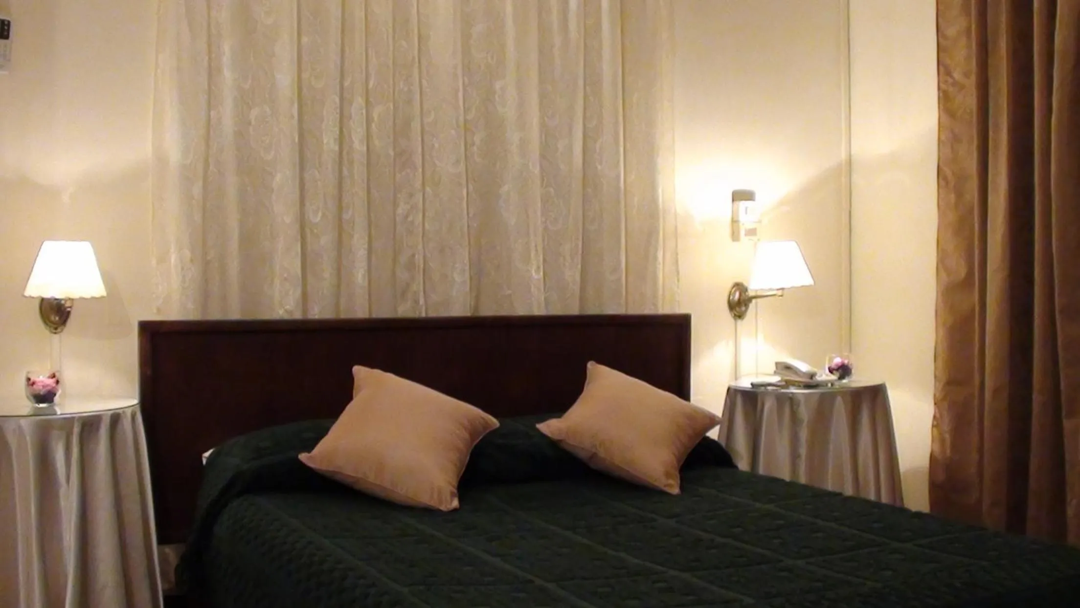 Bed in Hotel Uruguay