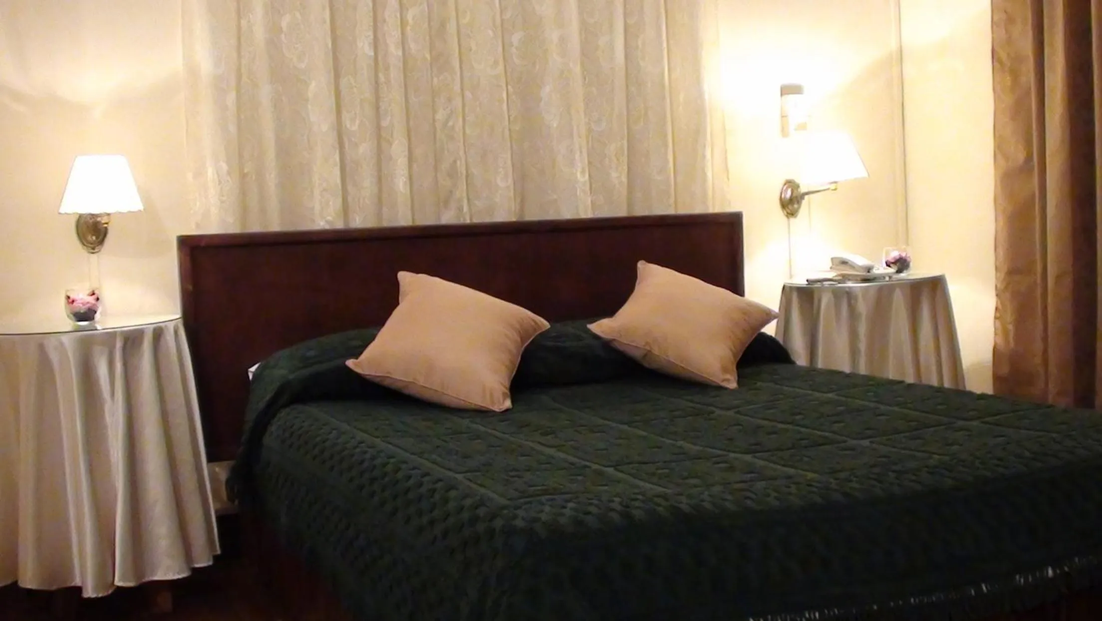 Bed in Hotel Uruguay