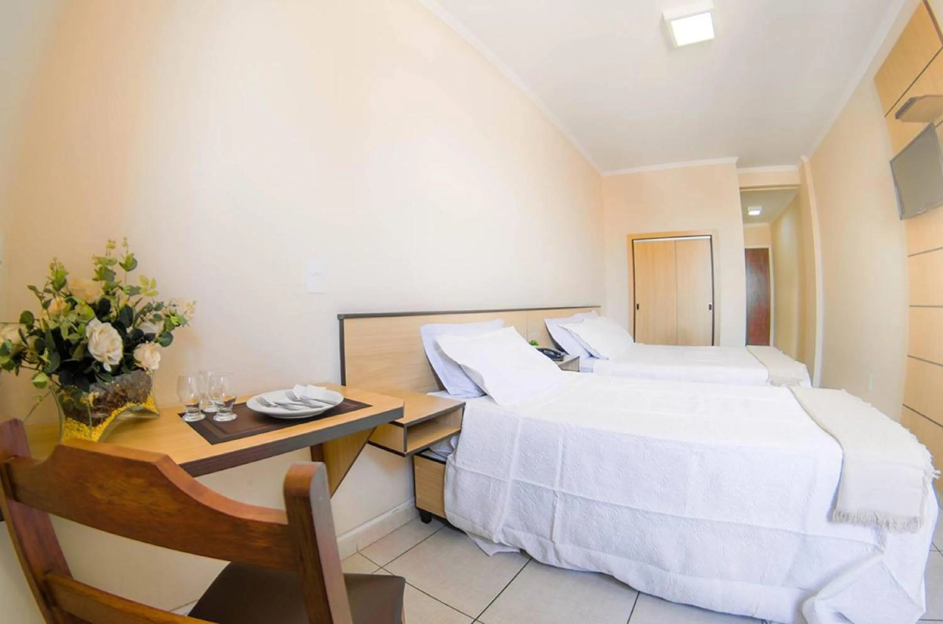 Bedroom, Bed in Antico Plaza Hotel