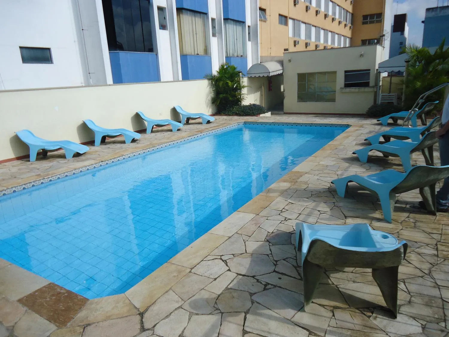 Swimming pool in Antico Plaza Hotel