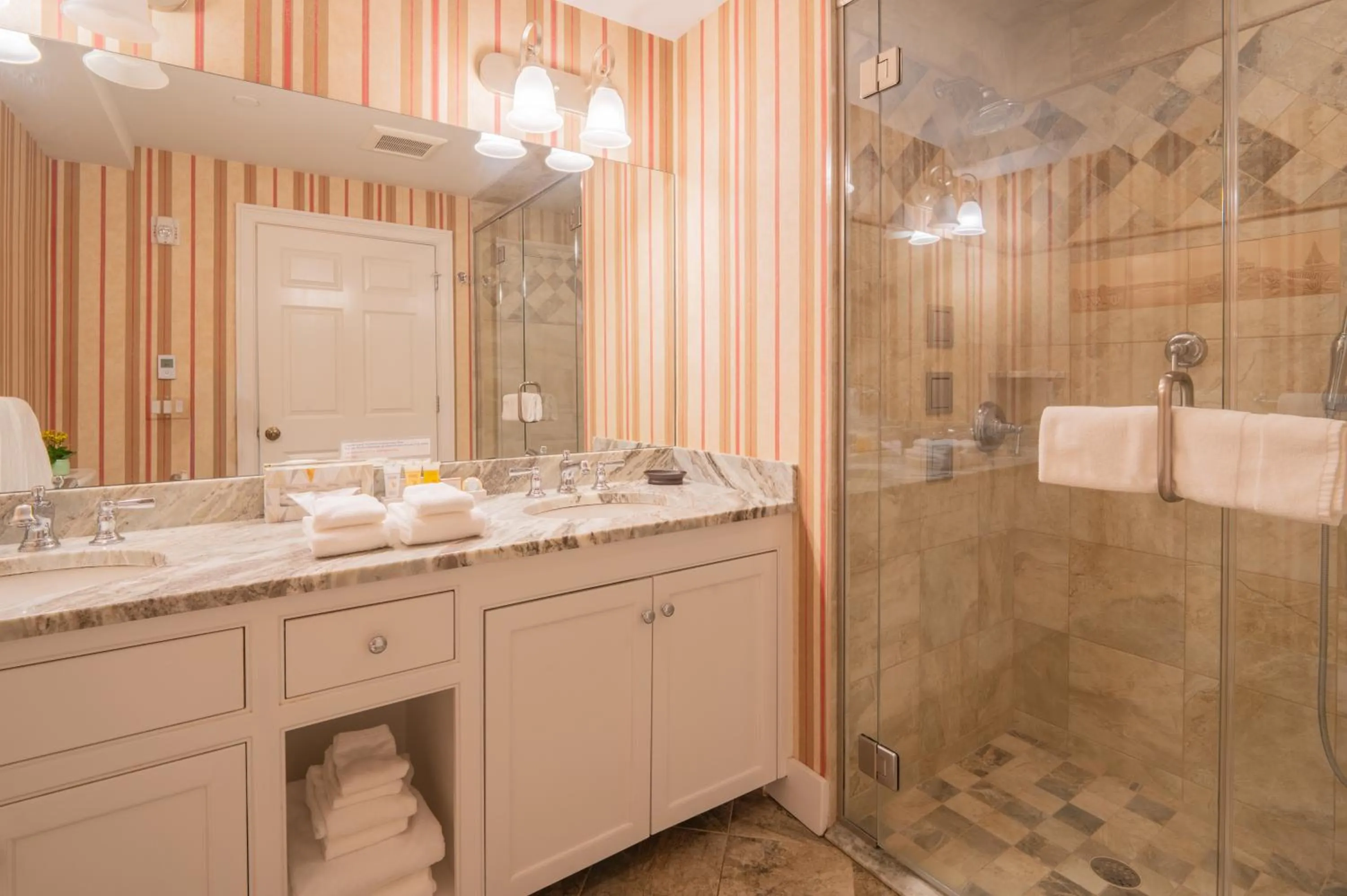 Shower in The Winstead Inn