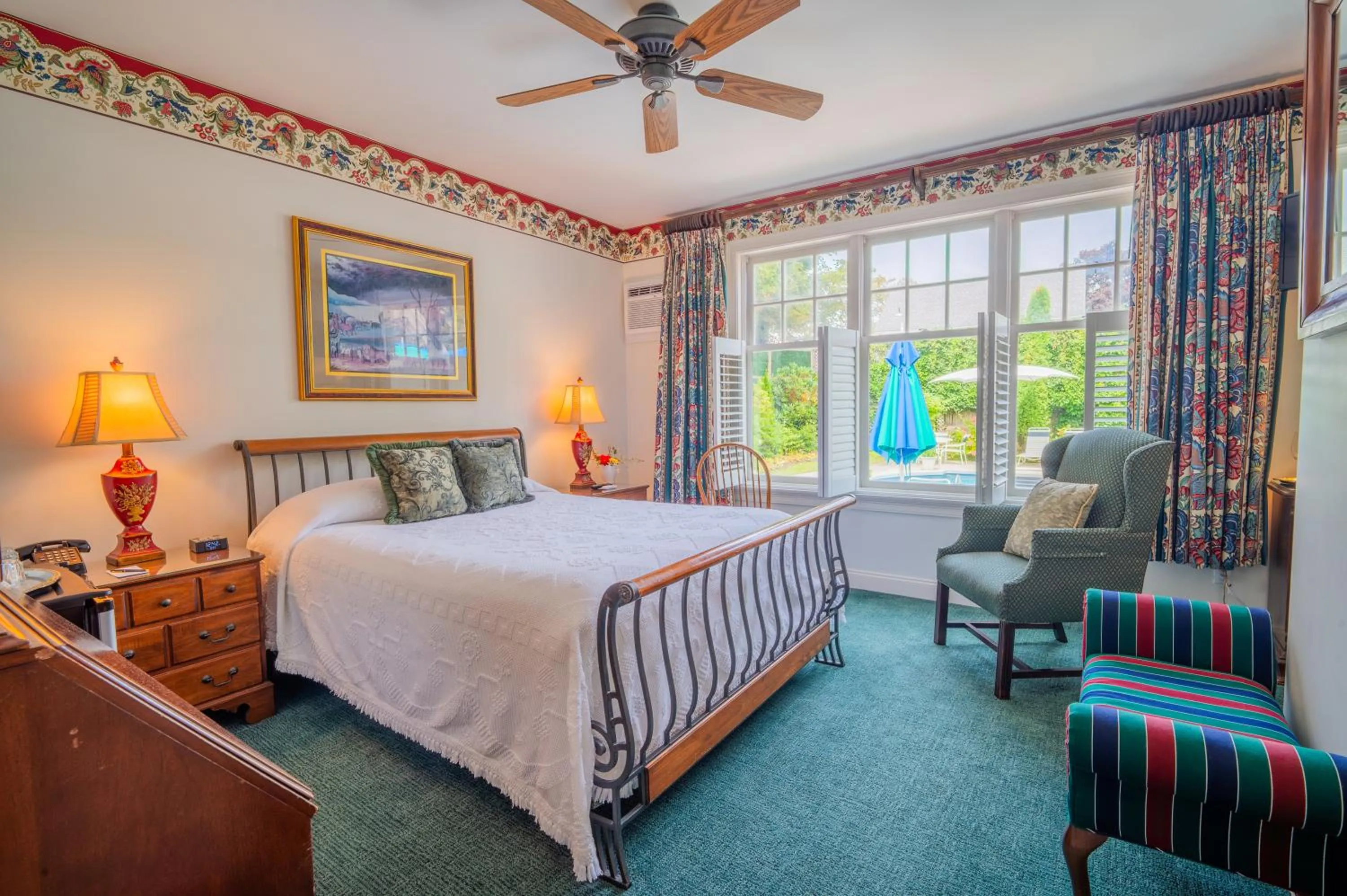 Bed in The Winstead Inn