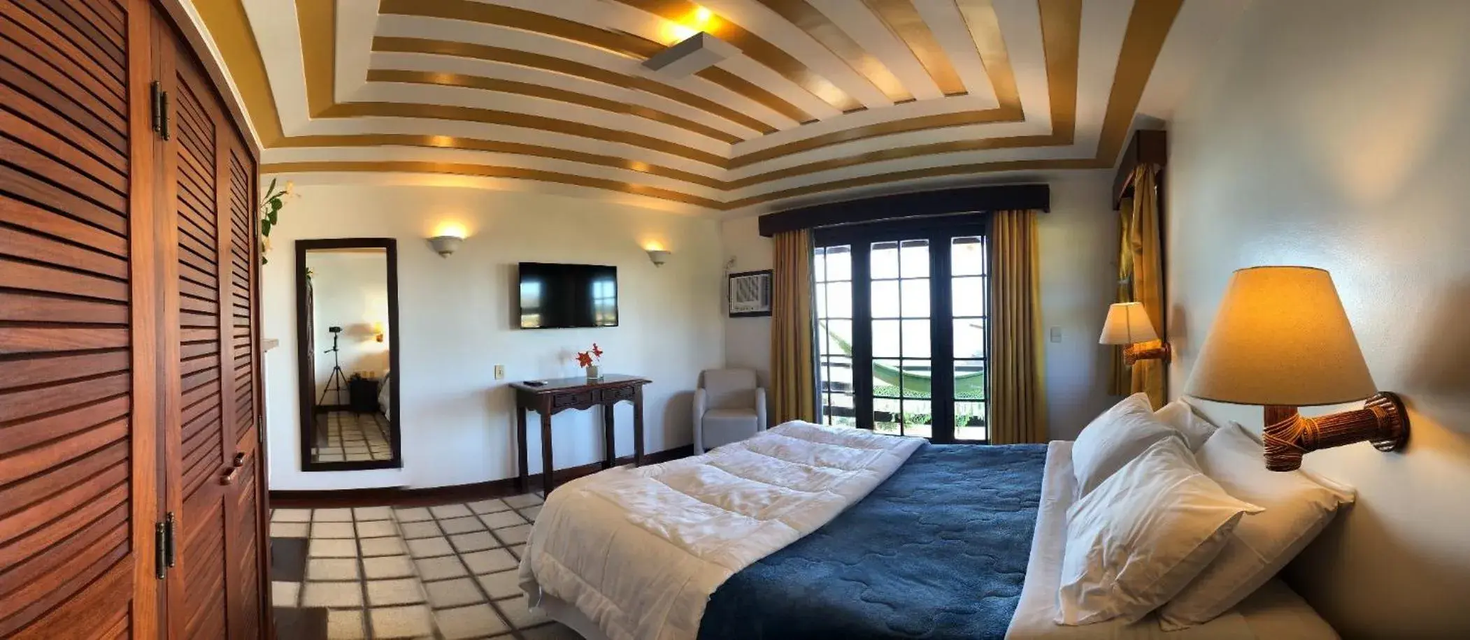 Deluxe Double Room with Sea View in Pousada Gente Bonita Mirante Deluxe Double Room with Sea View in Pousada Gente Bonita Mirante