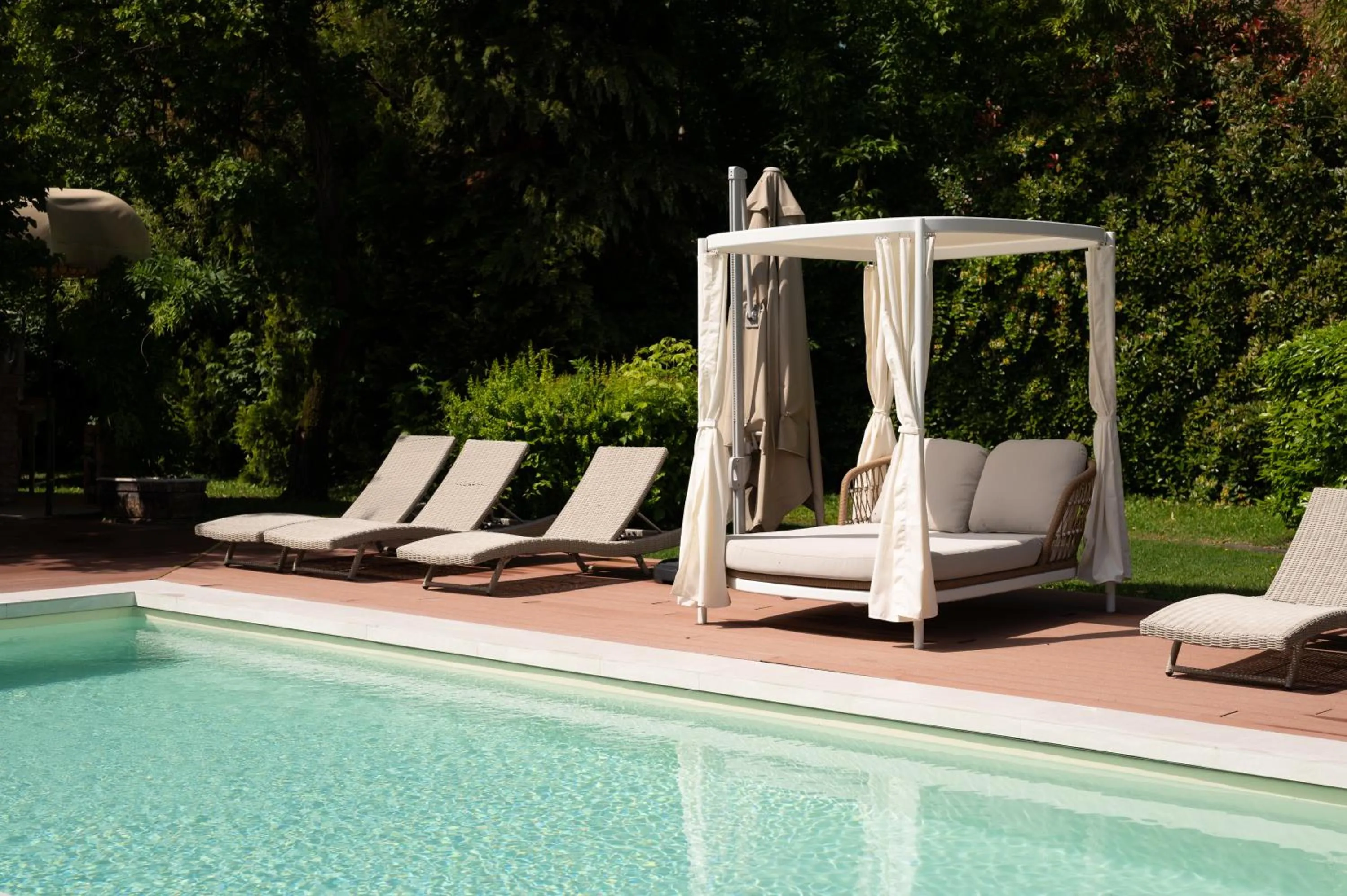 Swimming pool in Hotel La Residenza