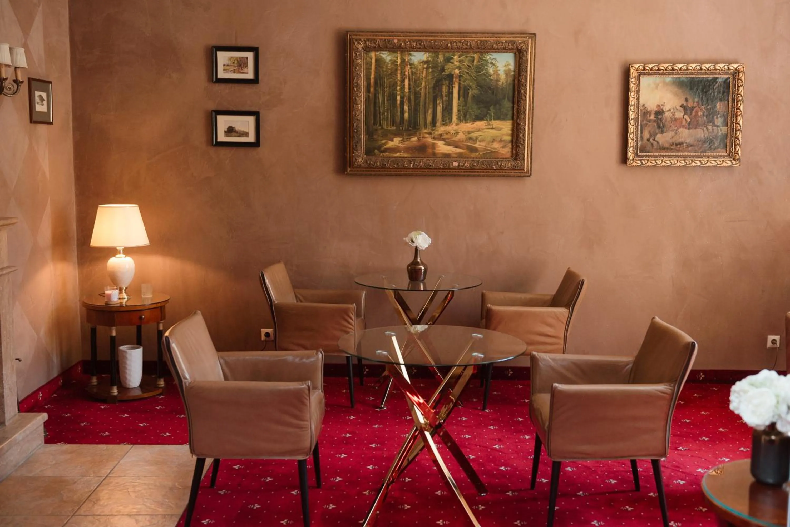 Seating area in Hotel La Residenza