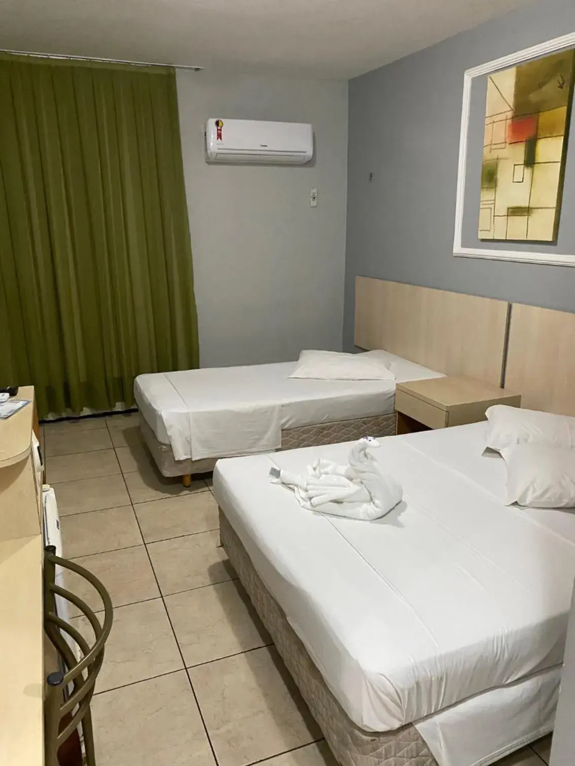 Bed in Hotel Aquarius Bed in Hotel Aquarius