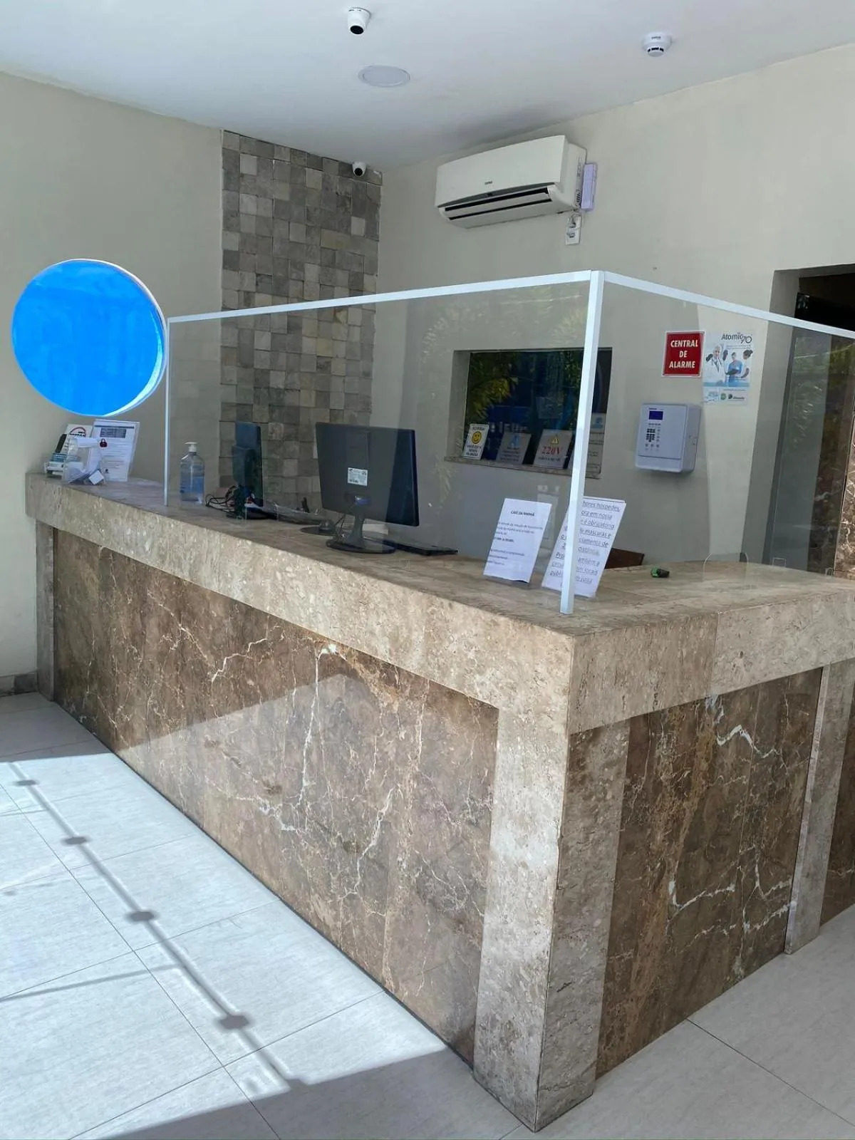 Lobby or reception in Hotel Aquarius