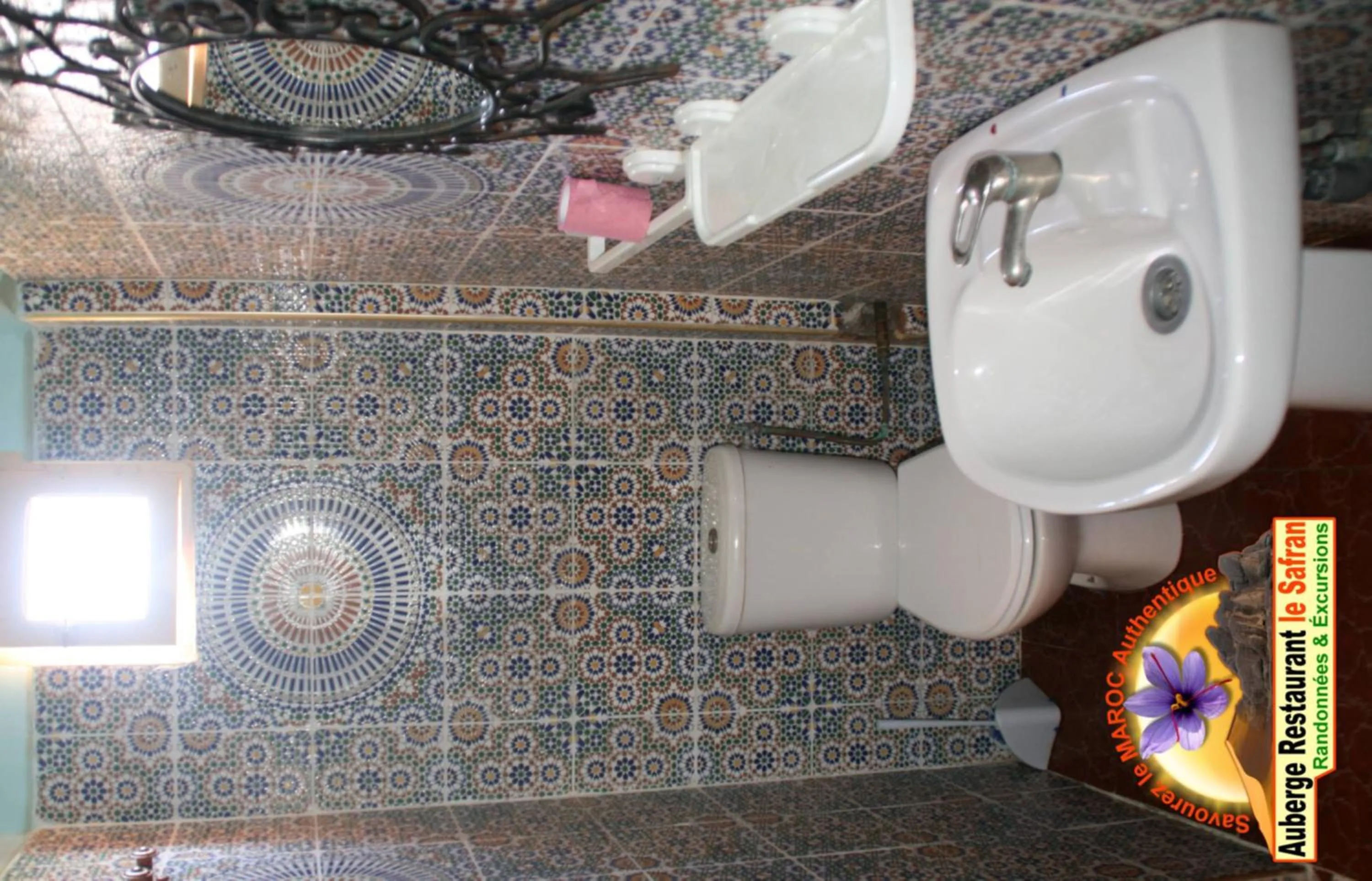 Bathroom in Auberge Restaurant le Safran