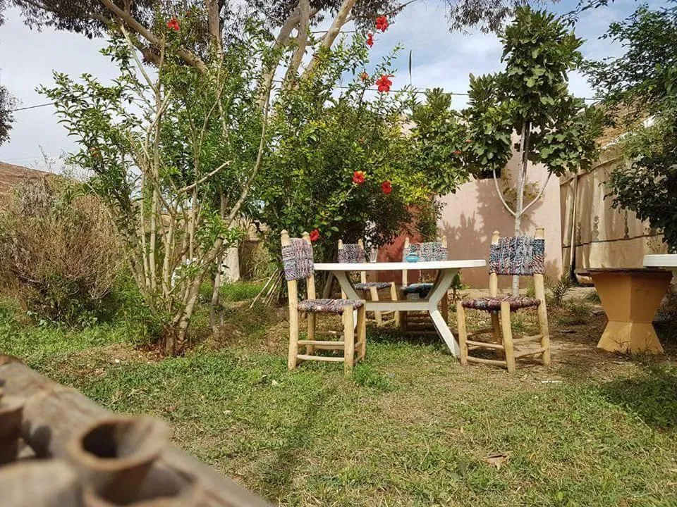 Garden in Auberge Restaurant le Safran