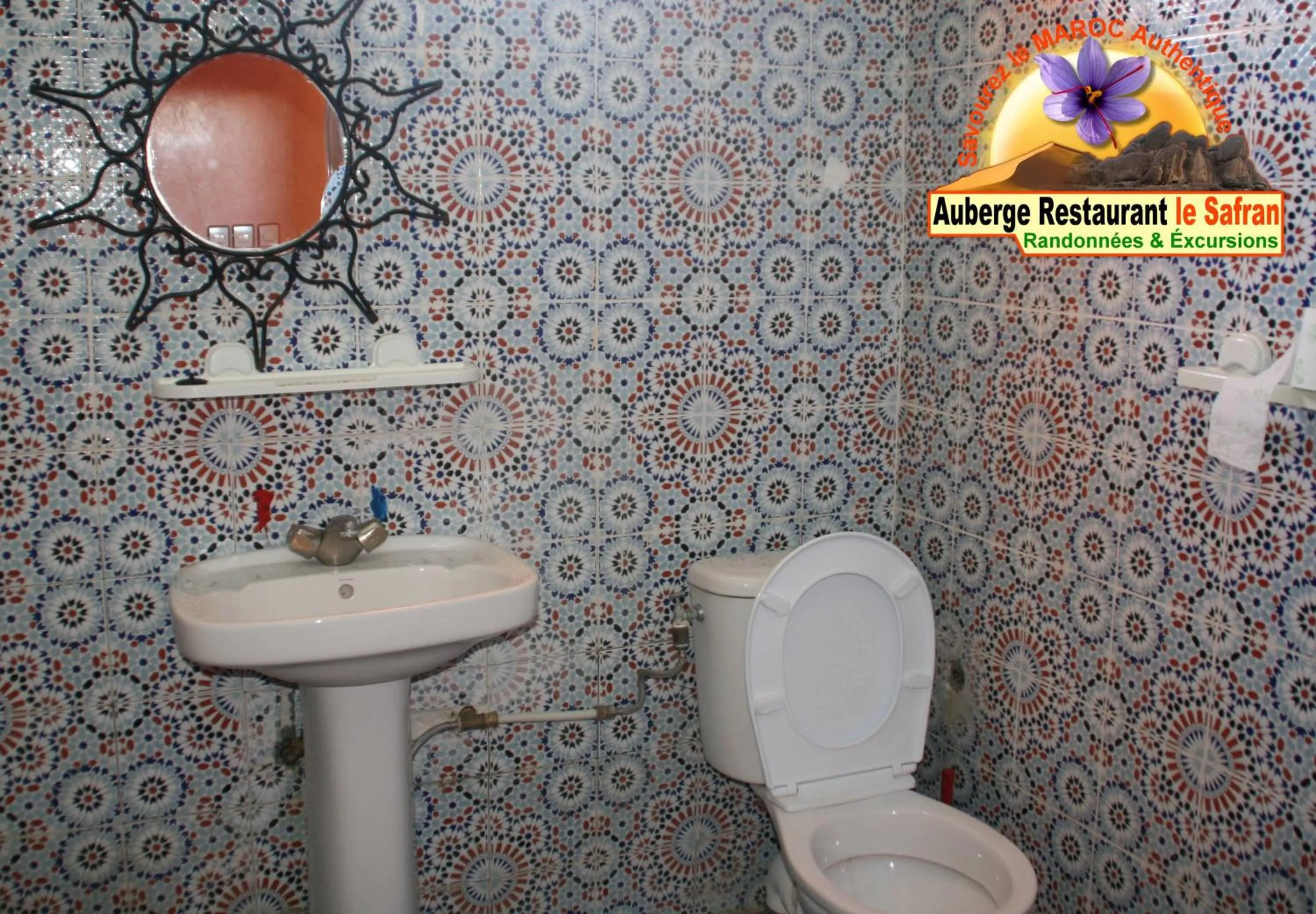 Bathroom in Auberge Restaurant le Safran