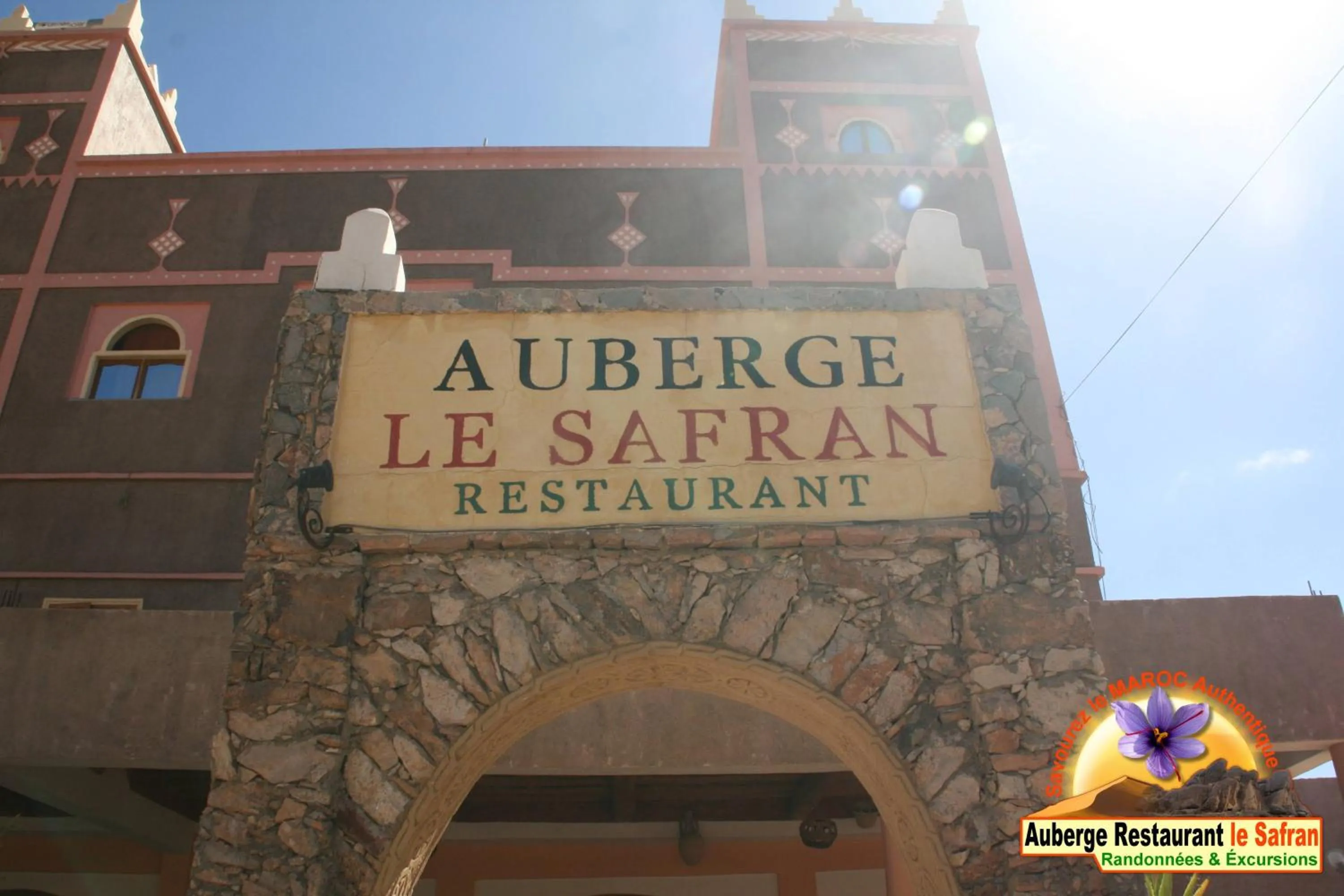 Facade/entrance in Auberge Restaurant le Safran
