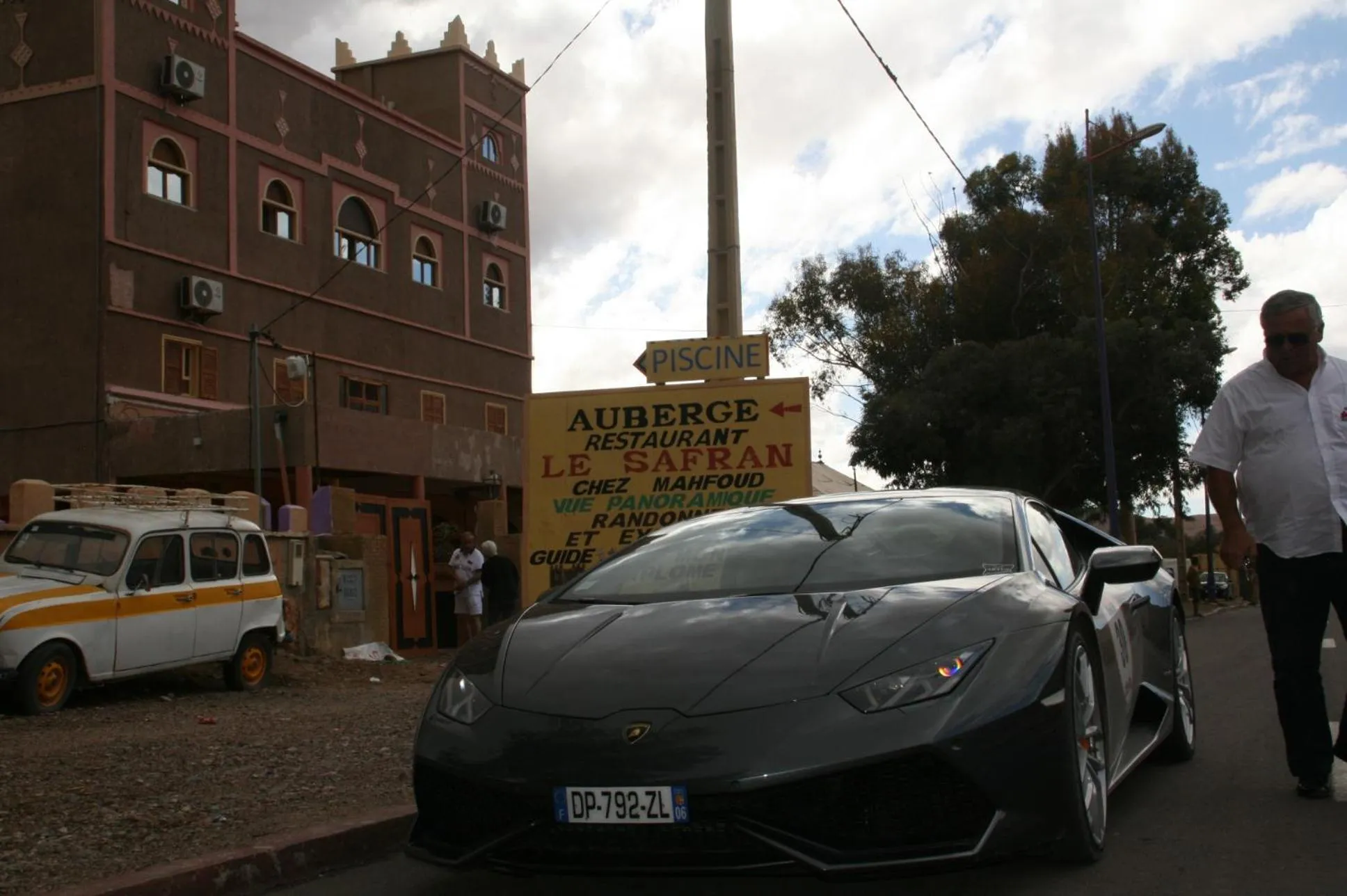 group of guests in Auberge Restaurant le Safran