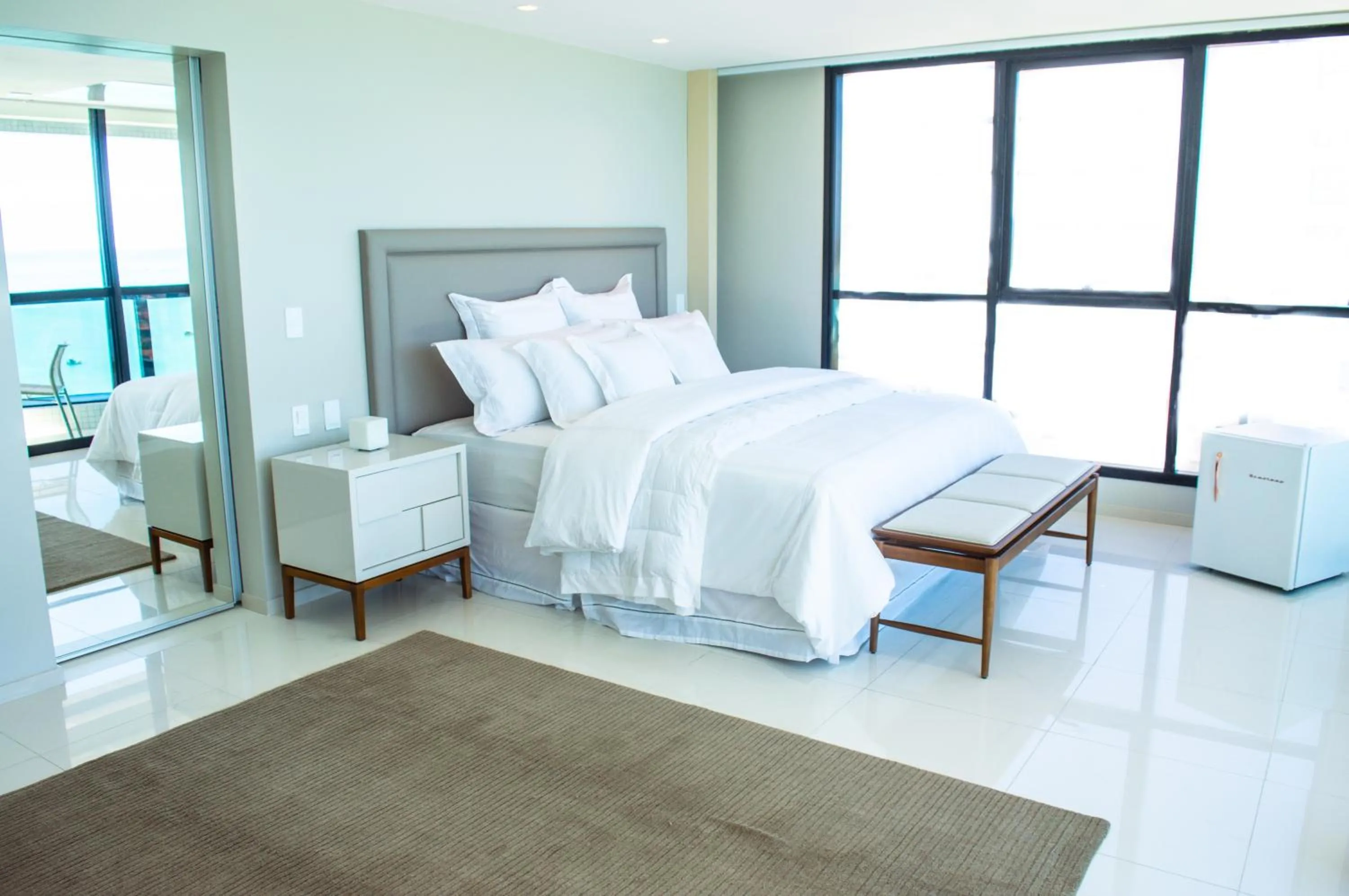 Decorative detail, Bed in Meridiano Hotel