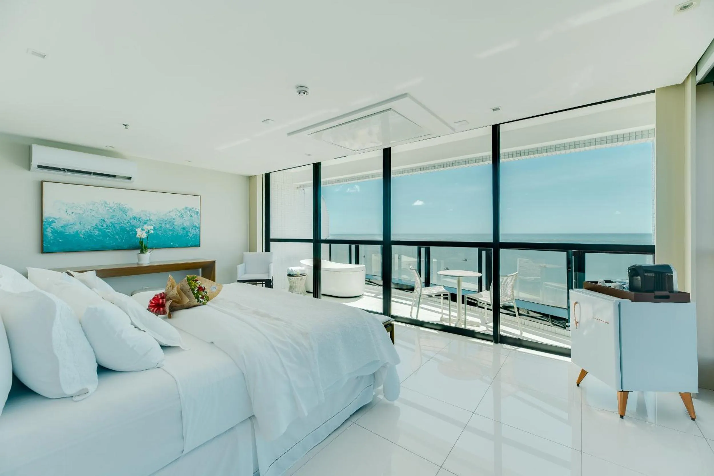 Photo of the whole room in Meridiano Hotel