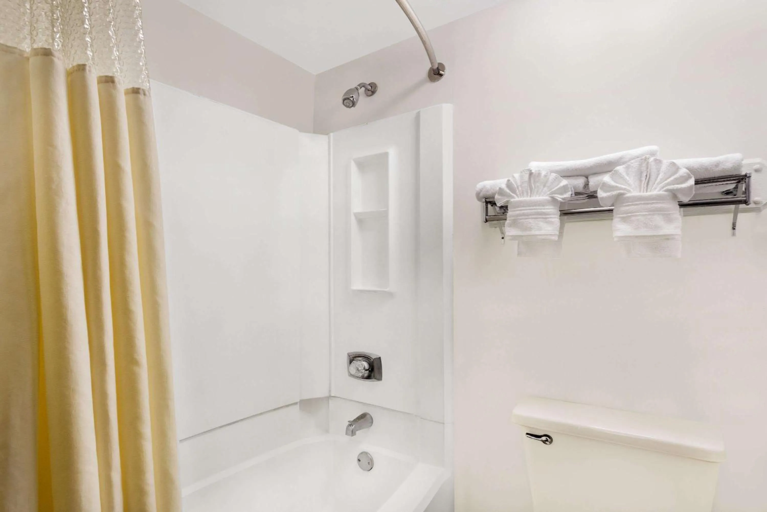 Bathroom in Days Inn by Wyndham Indianapolis Northeast