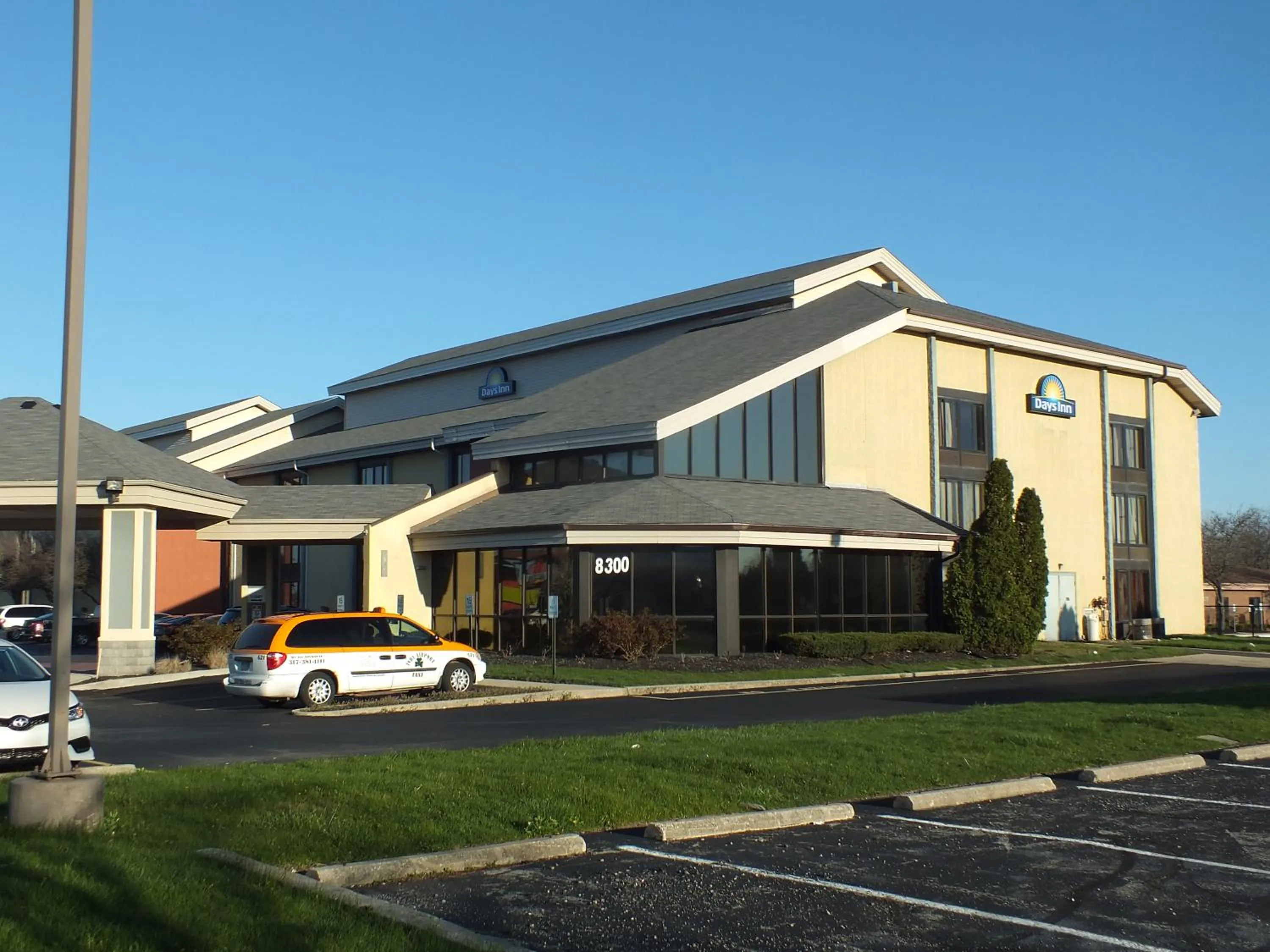 Property building in Days Inn by Wyndham Indianapolis Northeast