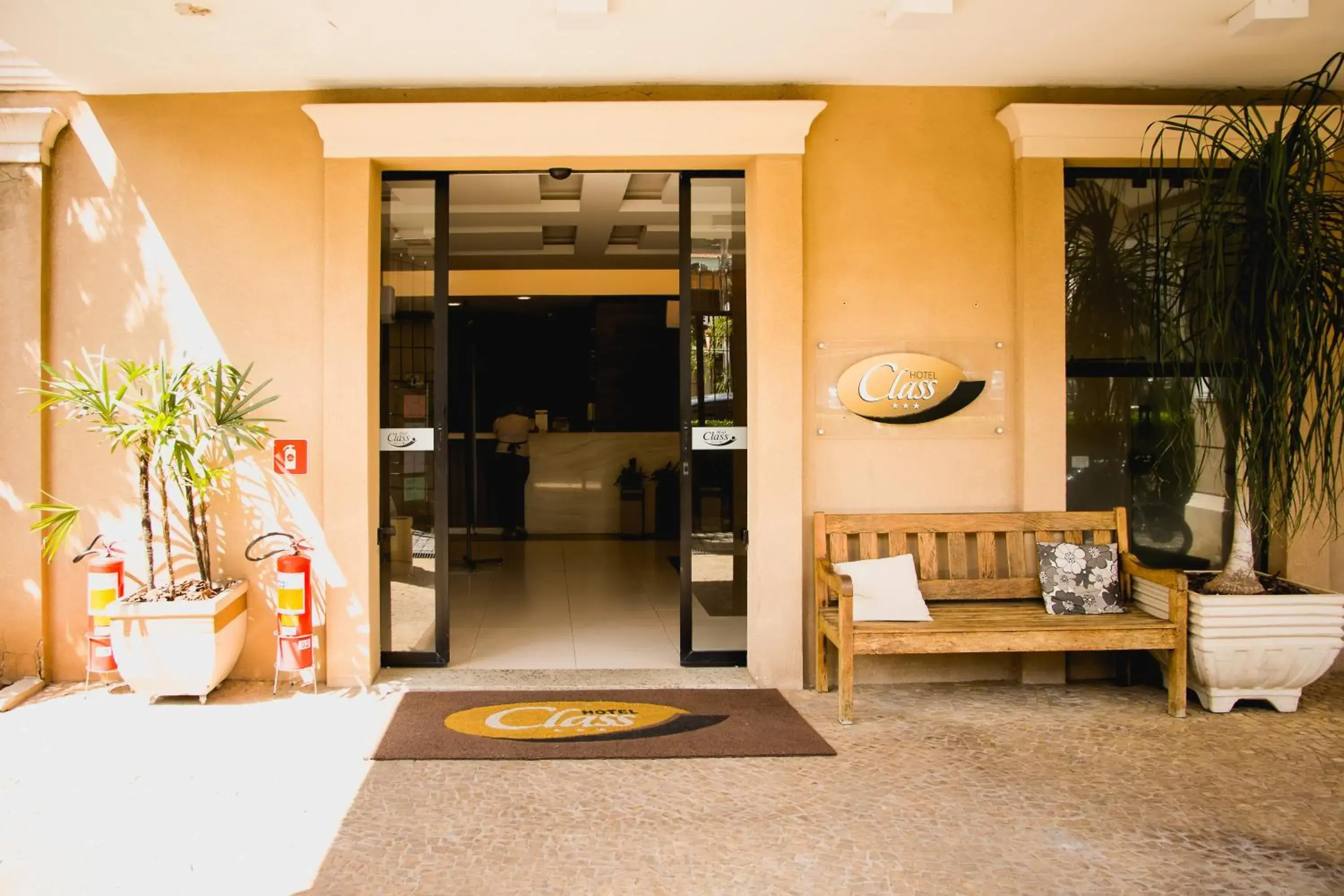 Property building in Class Hotel Passos Property building in Class Hotel Passos