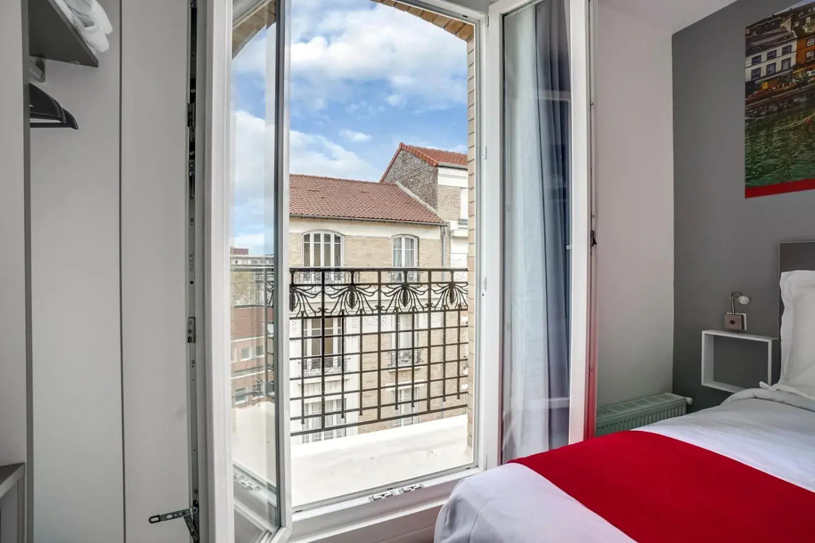 Balcony/Terrace in Paris Hotel