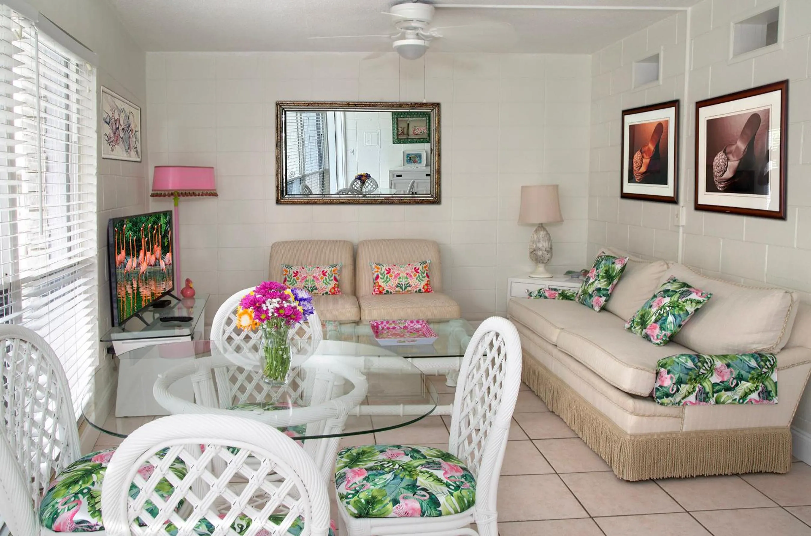 Living room in South Beach Place - Vero Beach