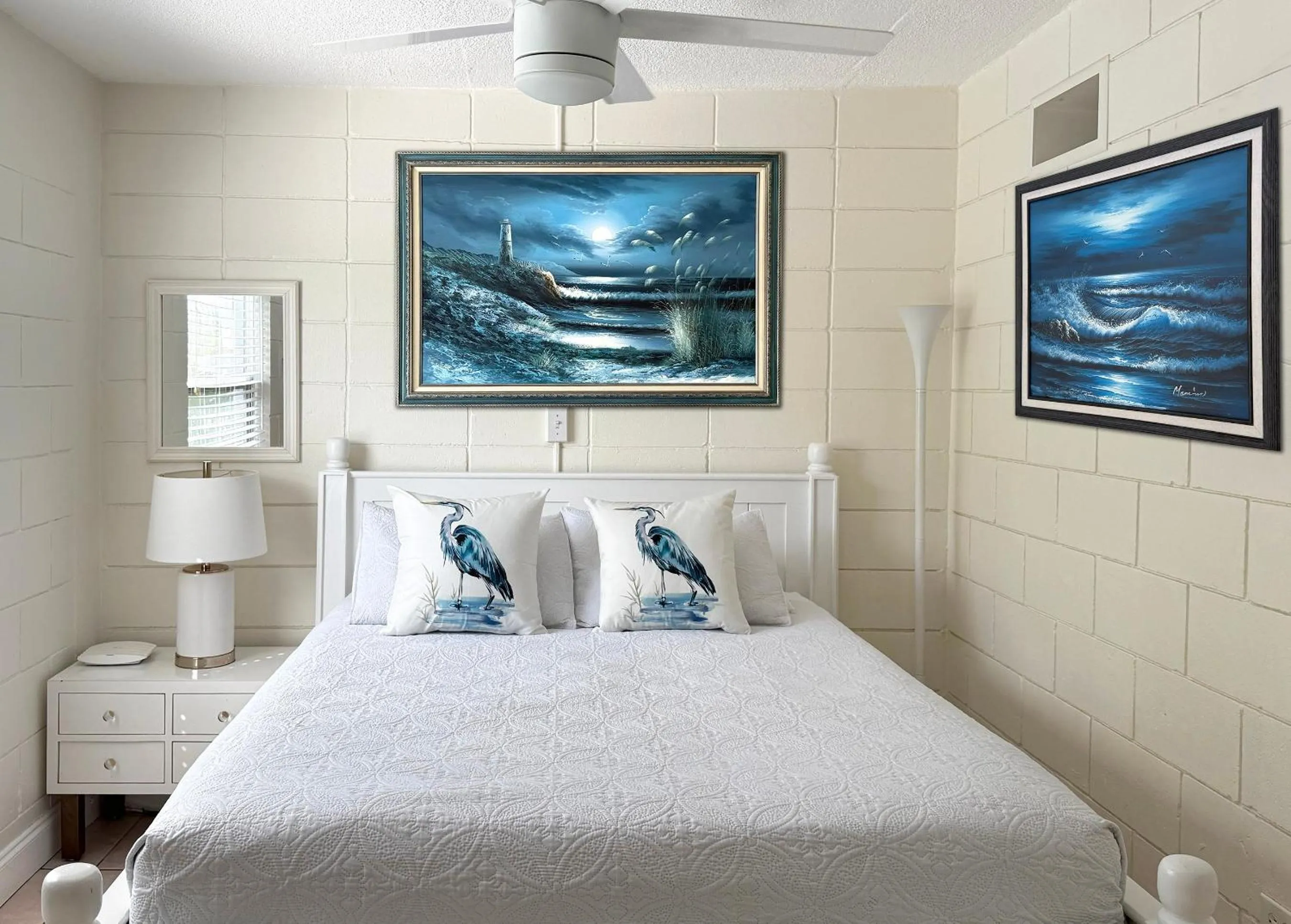 Bedroom, Bed in South Beach Place - Vero Beach