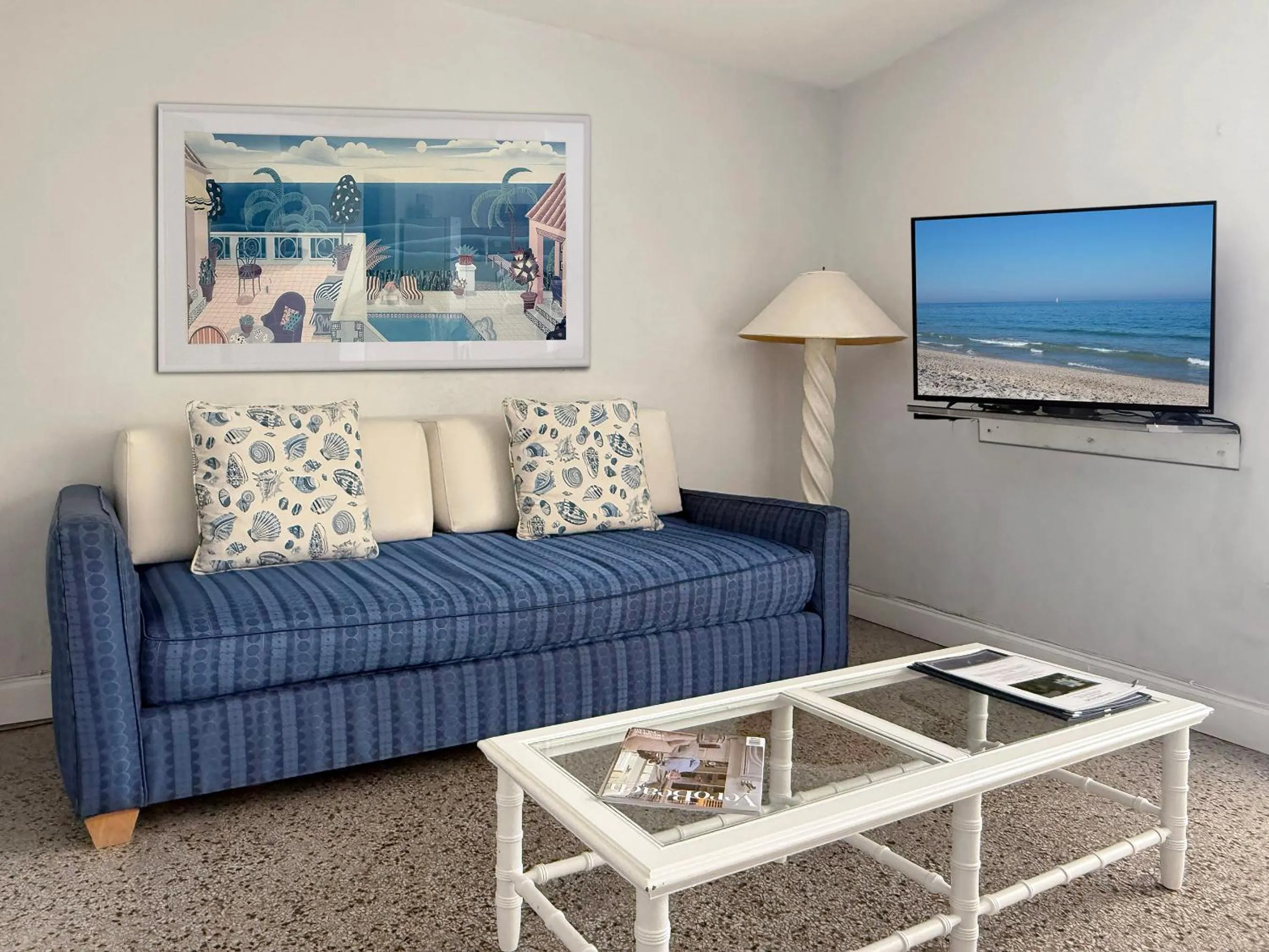 Seating area in South Beach Place - Vero Beach