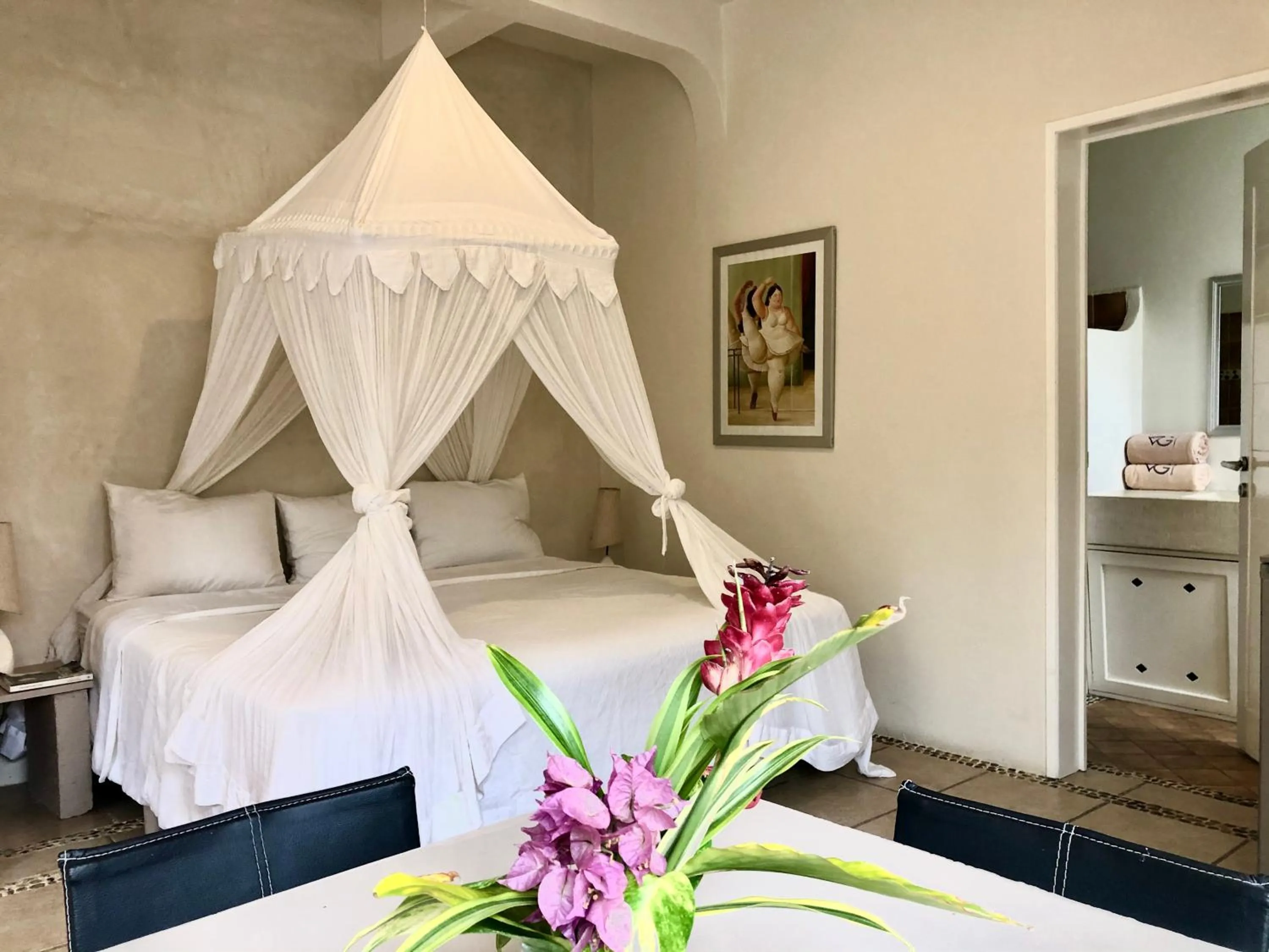 Bed in Villas Geminis Boutique Condohotel