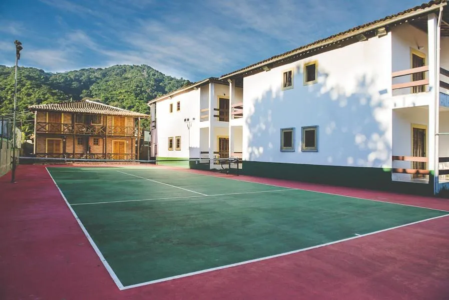 Tennis court in Pousada Casarão