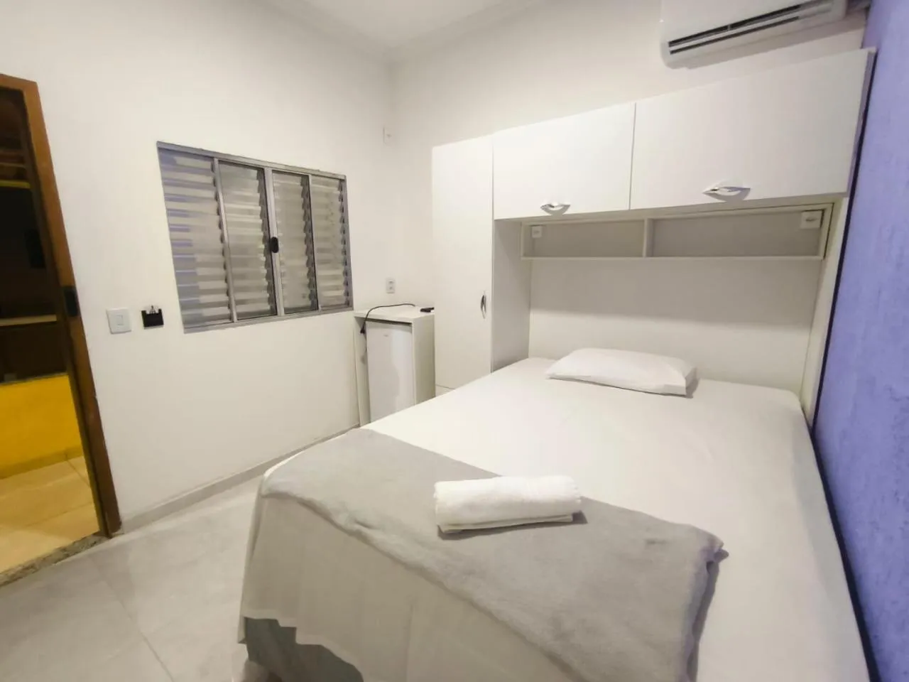 Bed in Pousada Lirio dos Vales