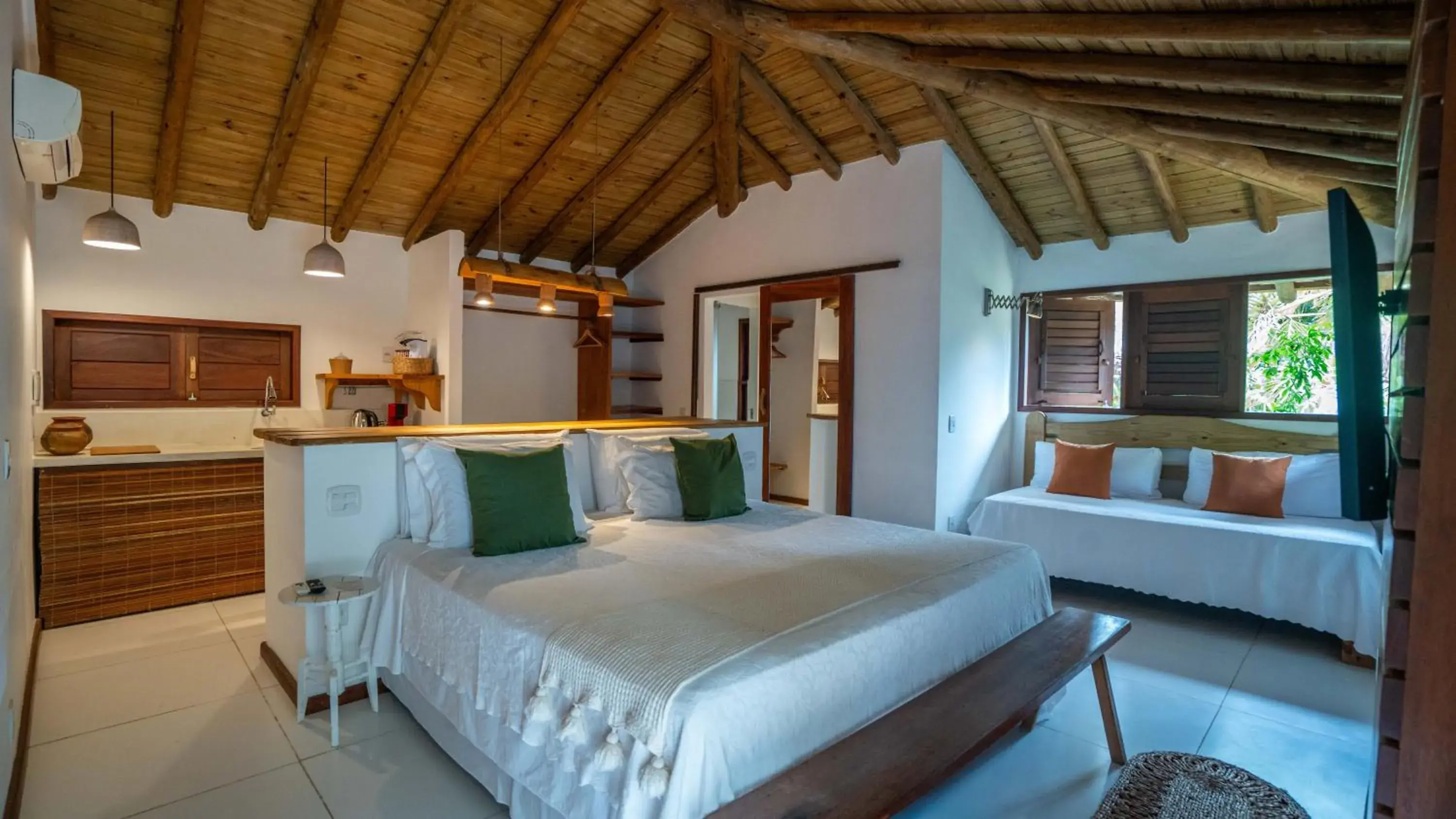 Bed in Casa e Pousada Alecrim Bed in Casa e Pousada Alecrim