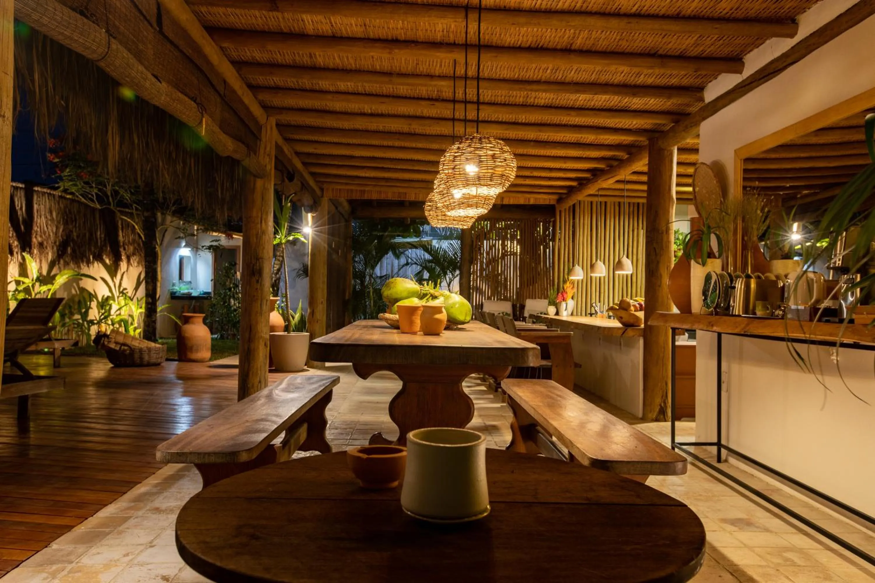 Restaurant/places to eat in Casa e Pousada Alecrim