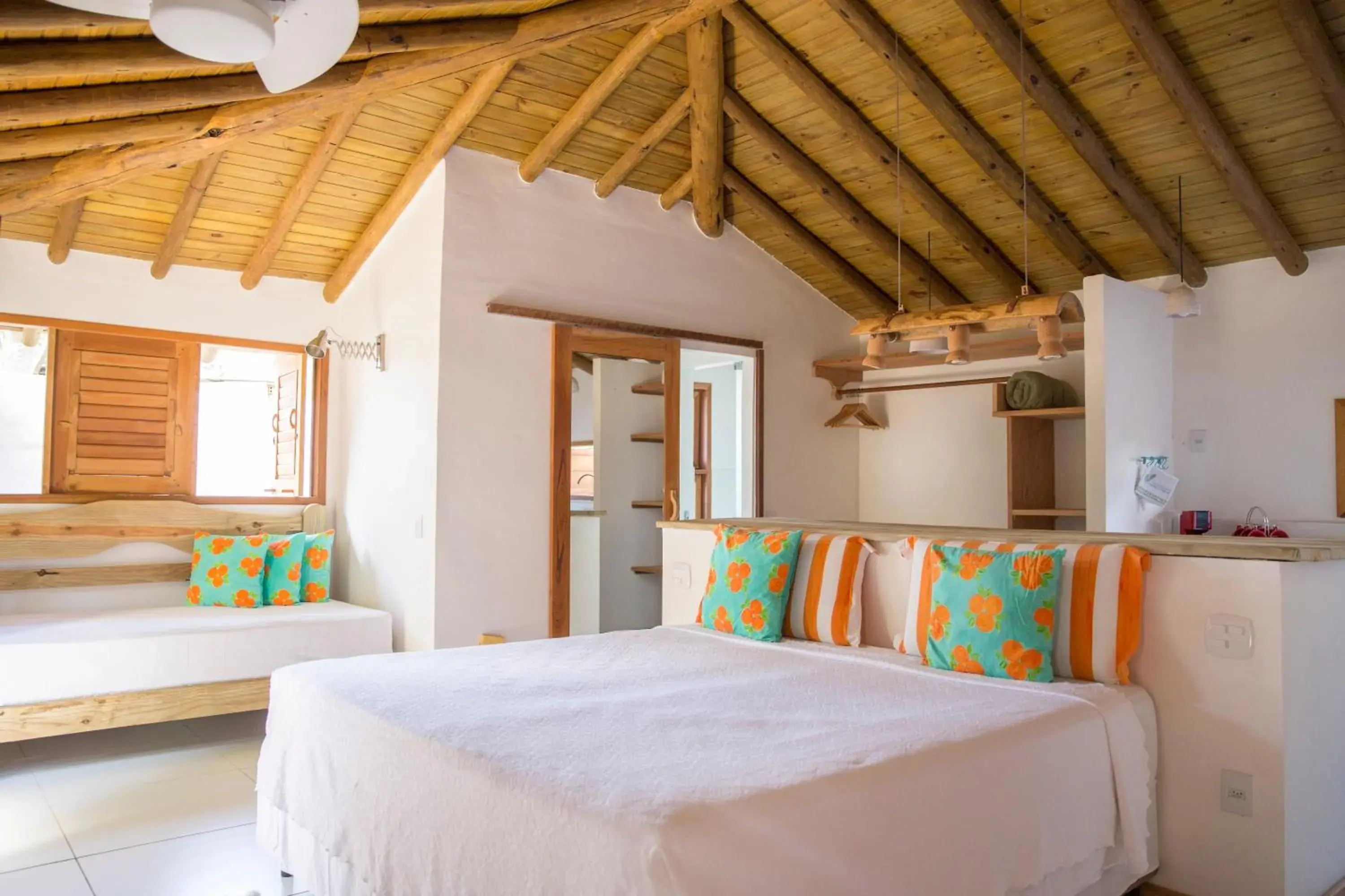 Bed in Casa e Pousada Alecrim Bed in Casa e Pousada Alecrim