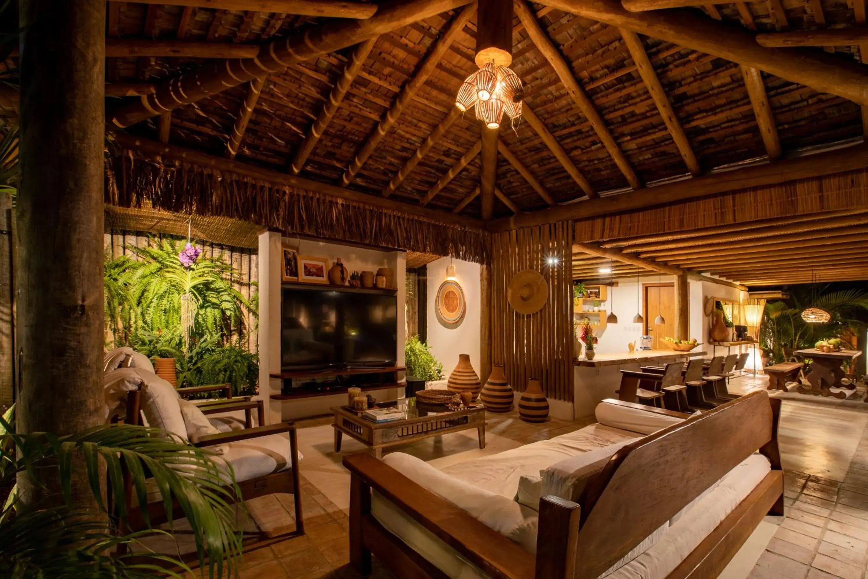 Living room in Casa e Pousada Alecrim Living room in Casa e Pousada Alecrim