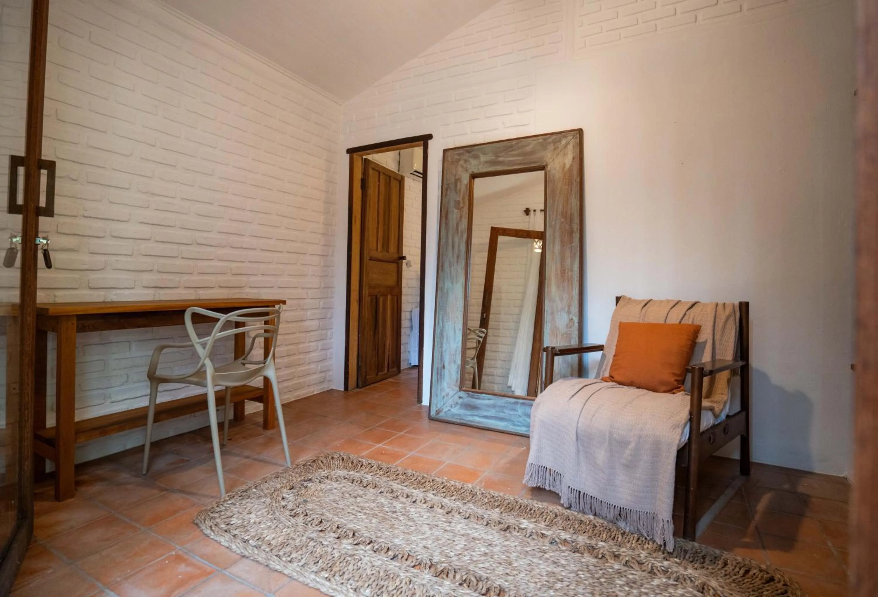 Bed in Casa e Pousada Alecrim