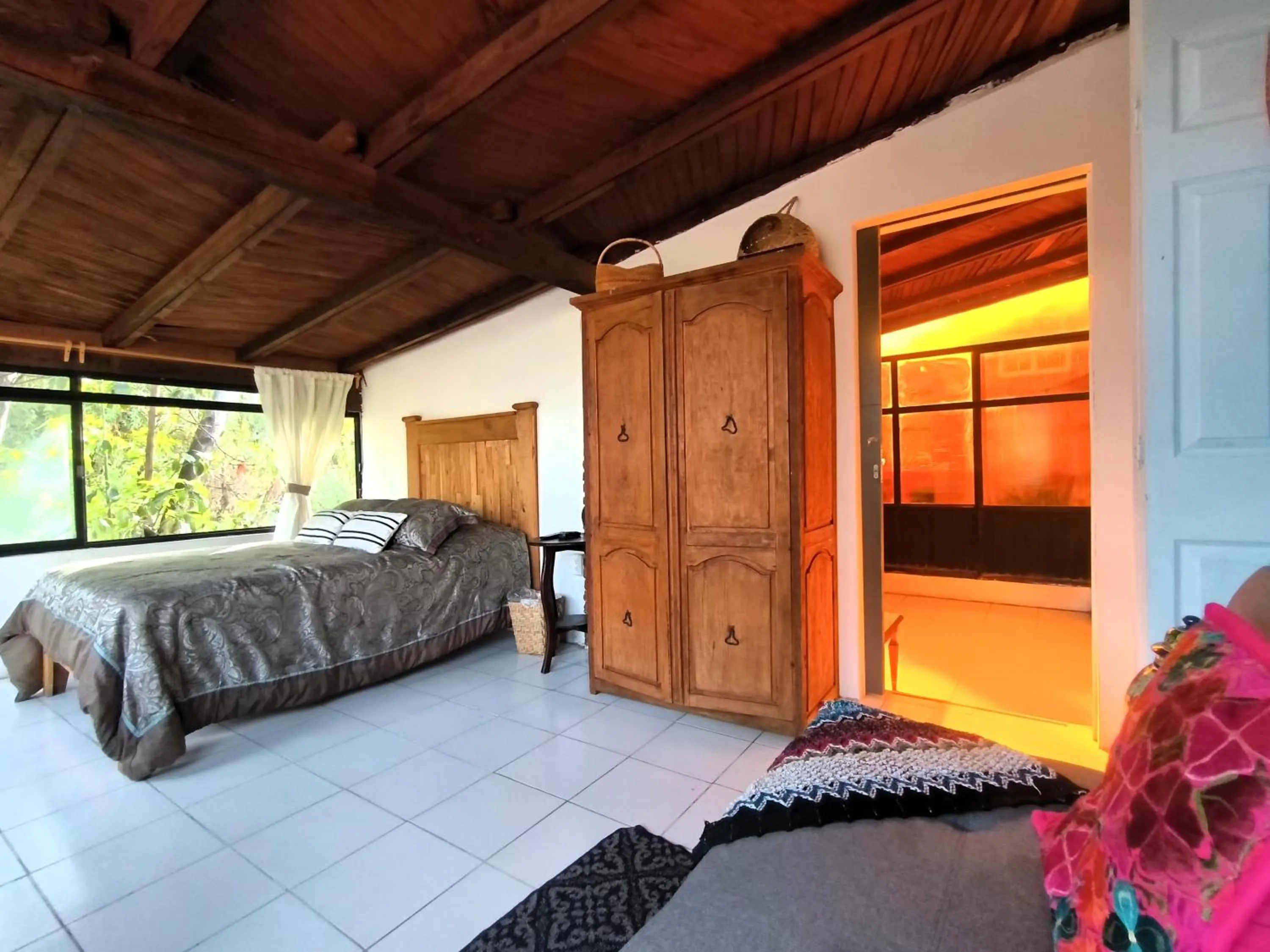 Bed in El Refugio de San Matías