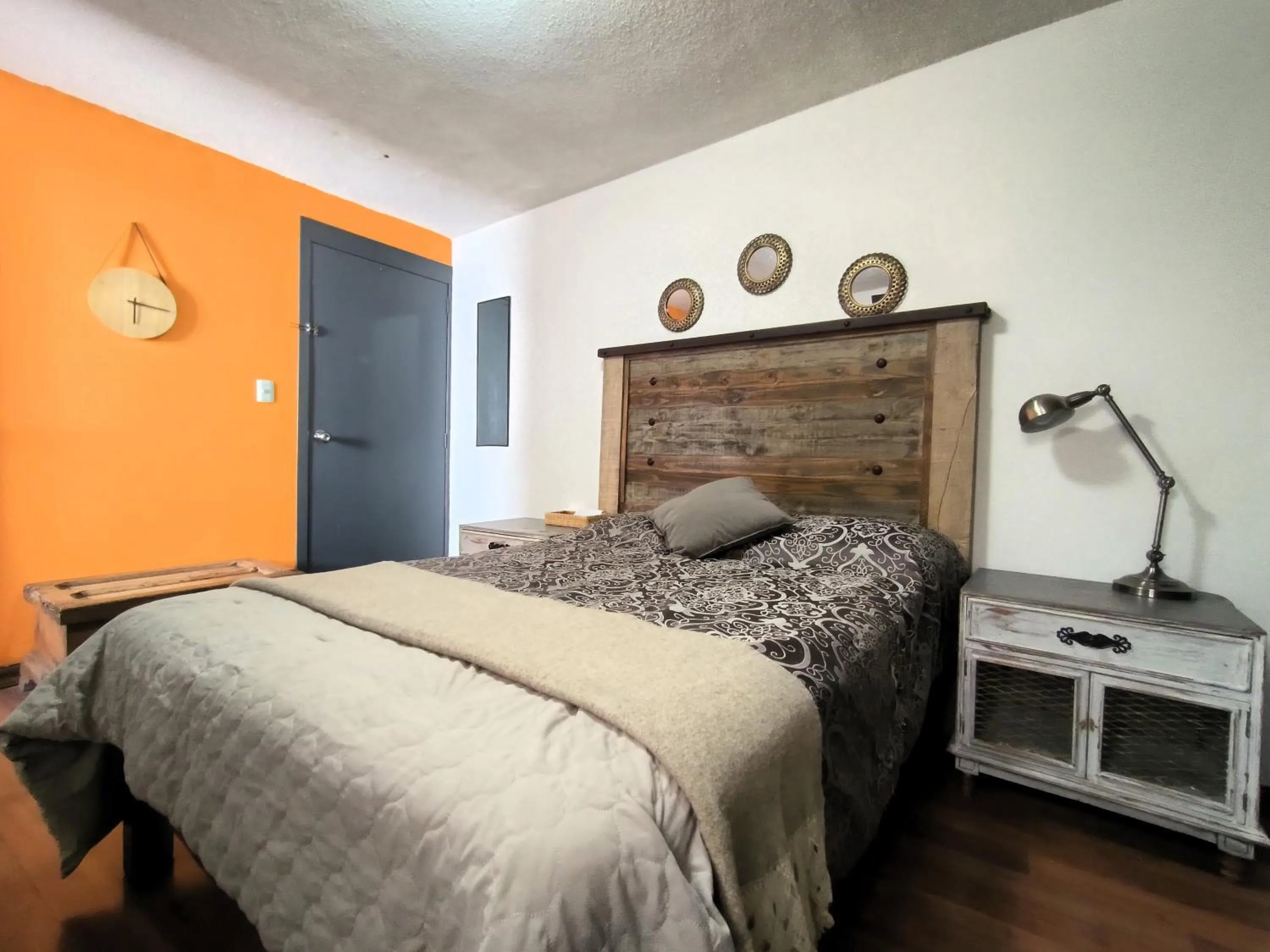 Bed in El Refugio de San Matías