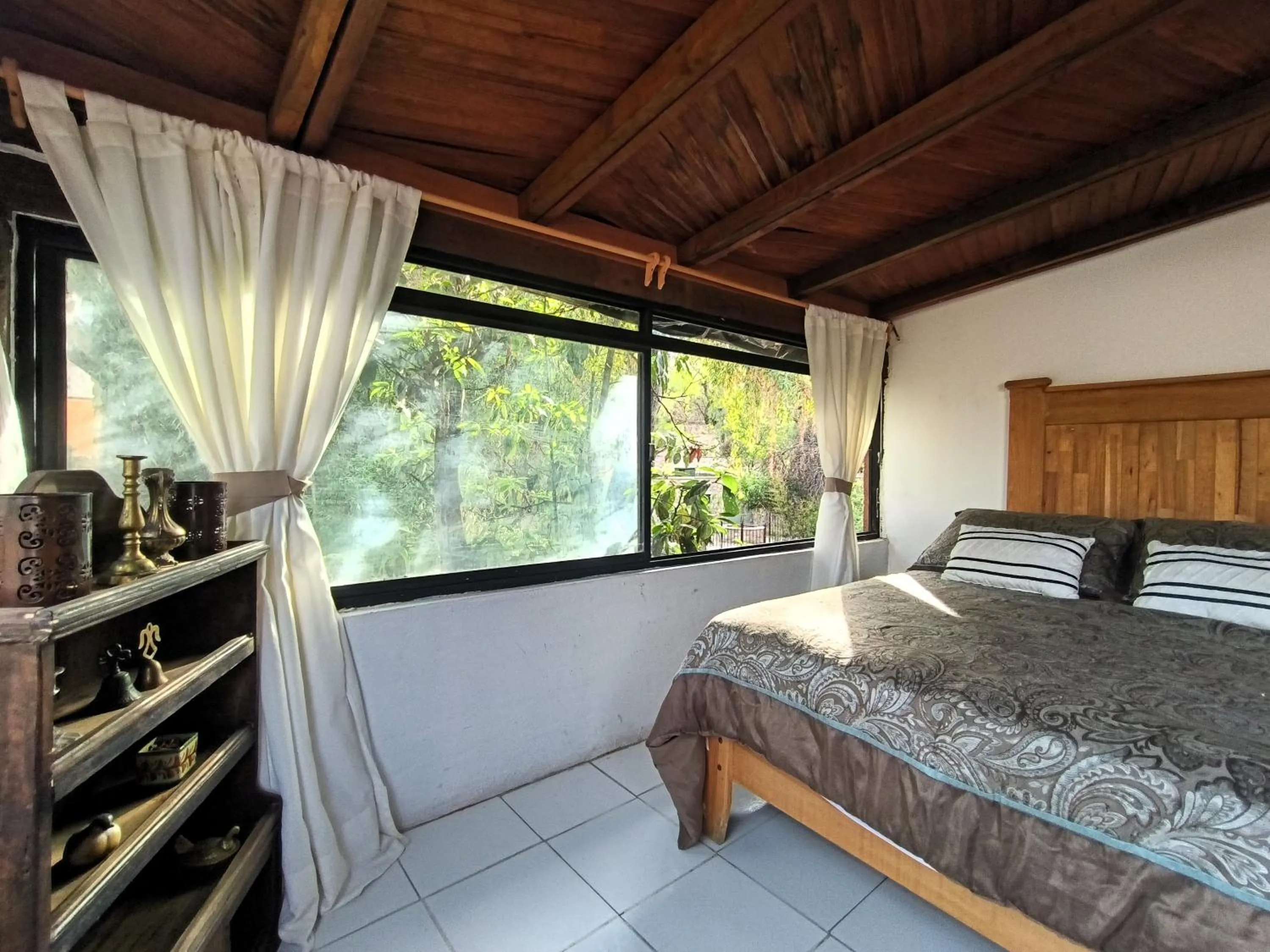 Bed in El Refugio de San Matías