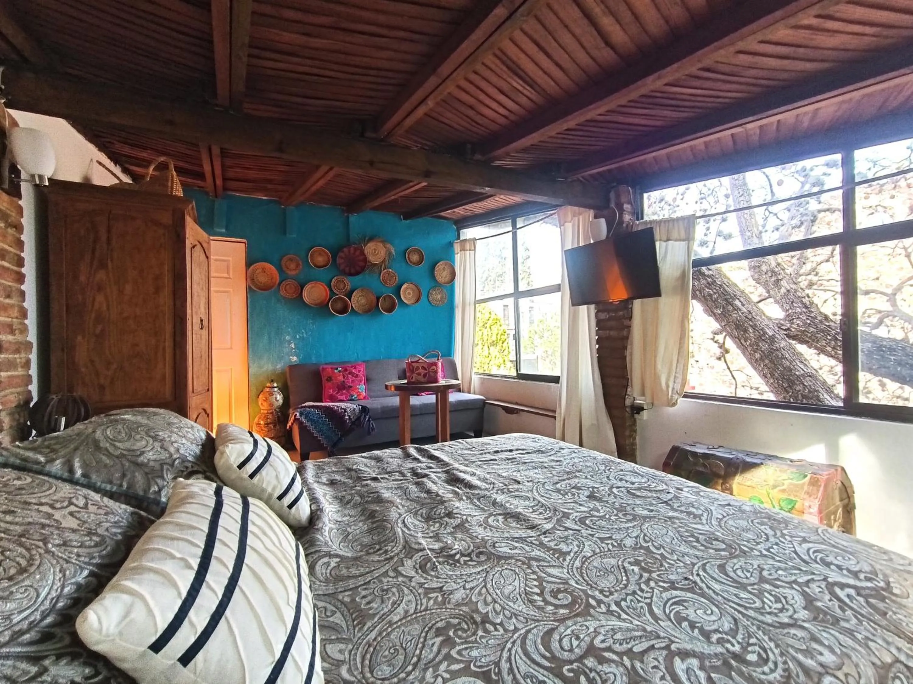 Bed in El Refugio de San Matías