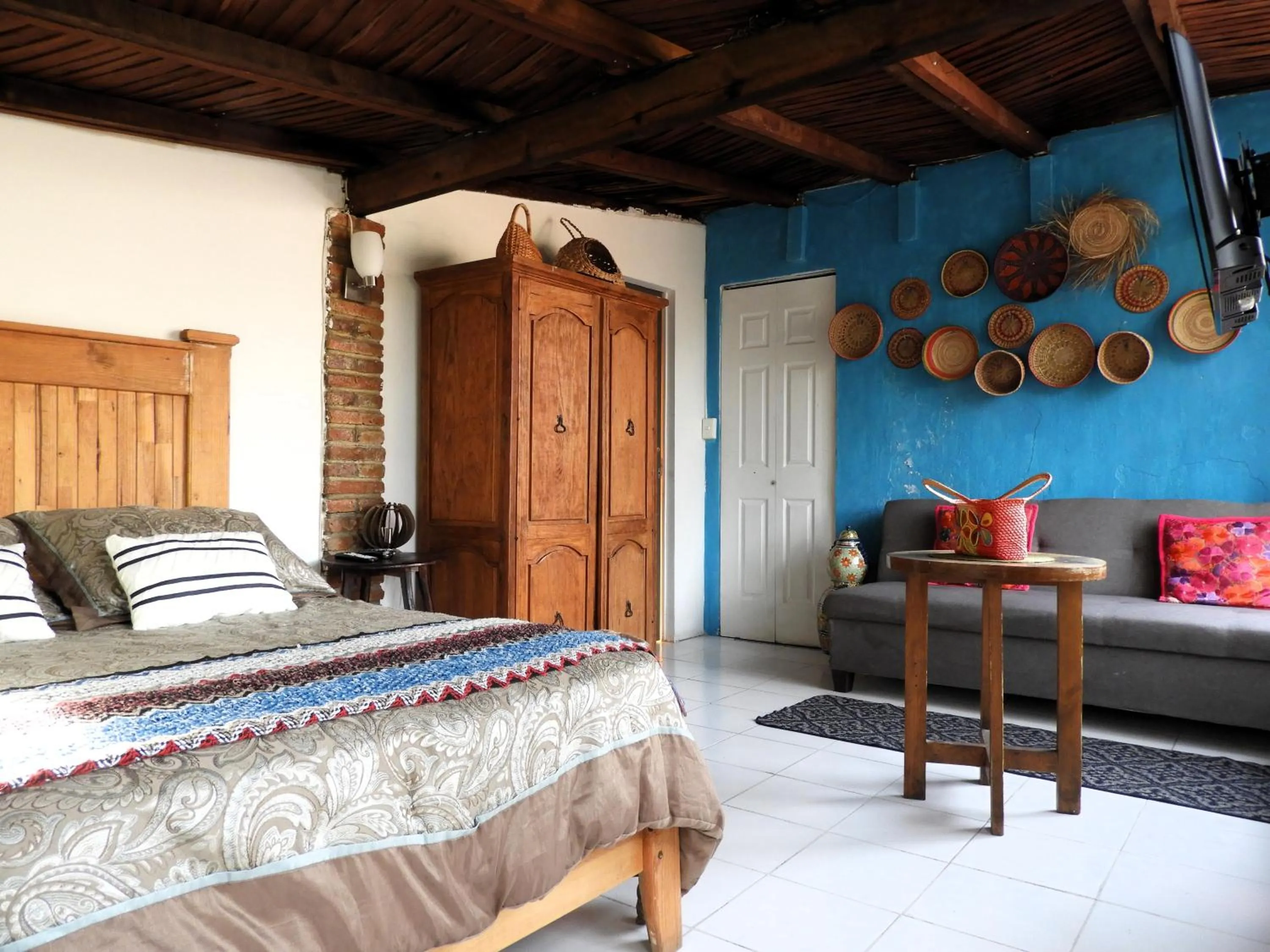 Bed in El Refugio de San Matías