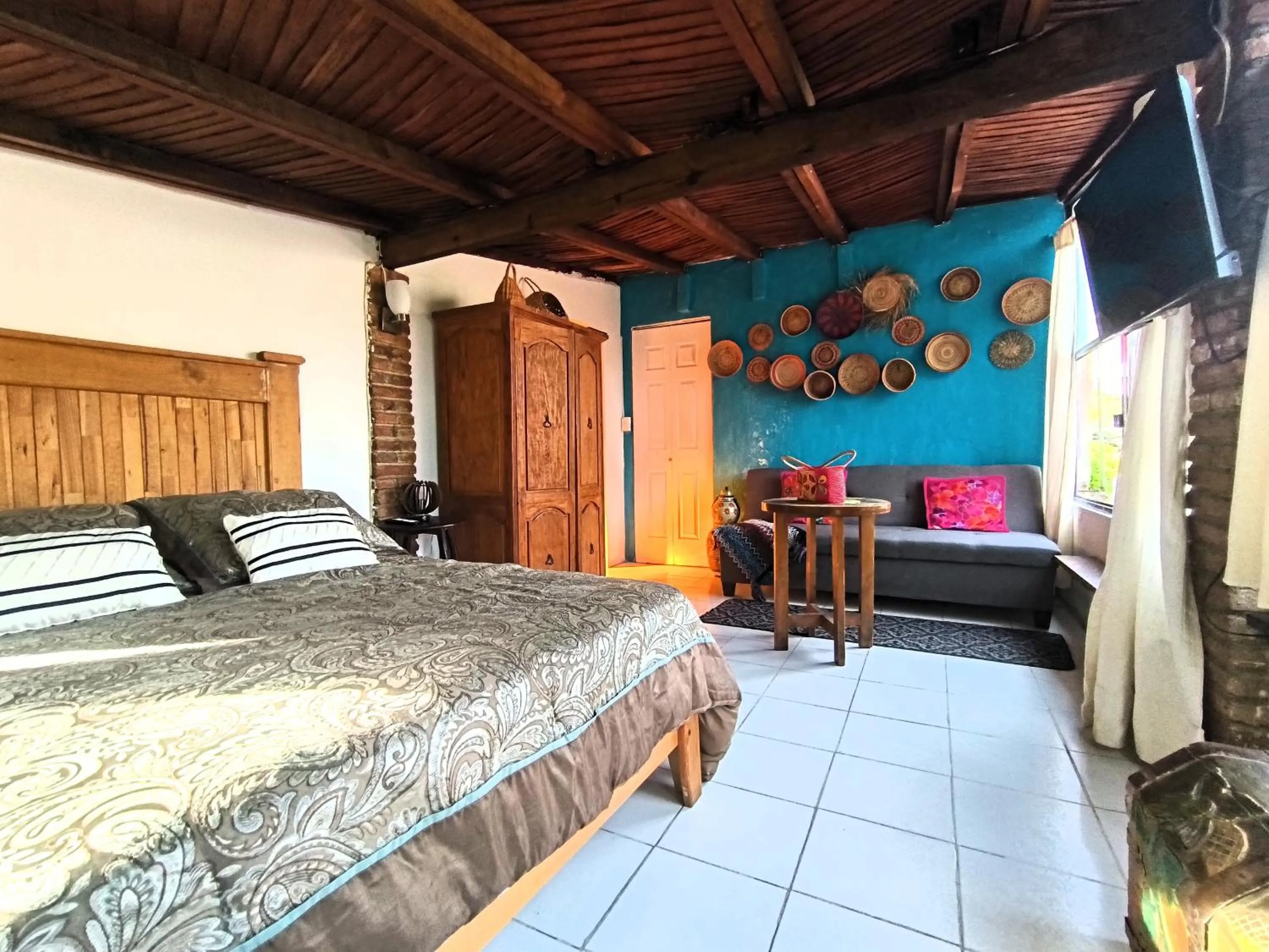 Bed in El Refugio de San Matías