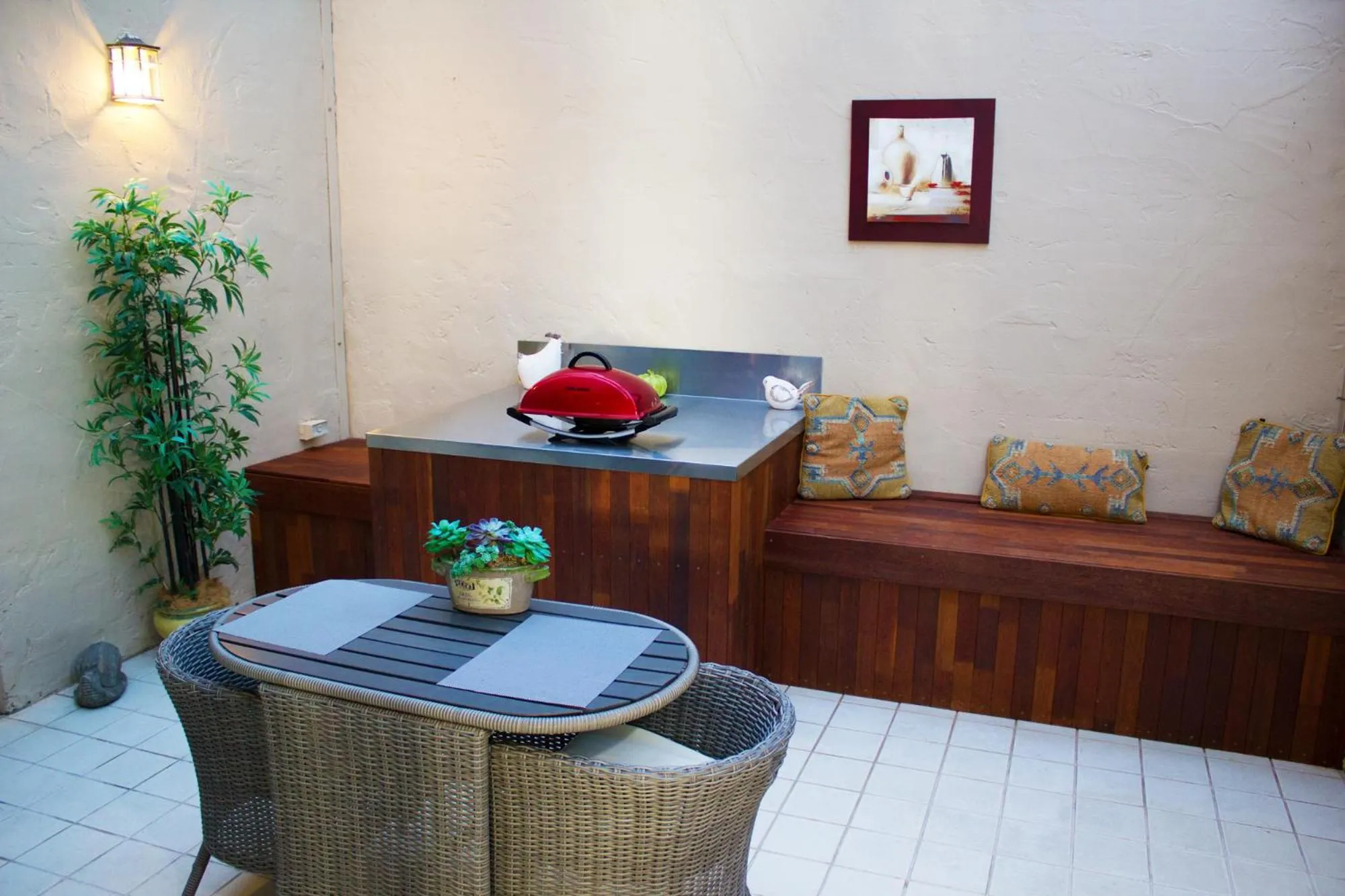 Patio in Marwood Villas