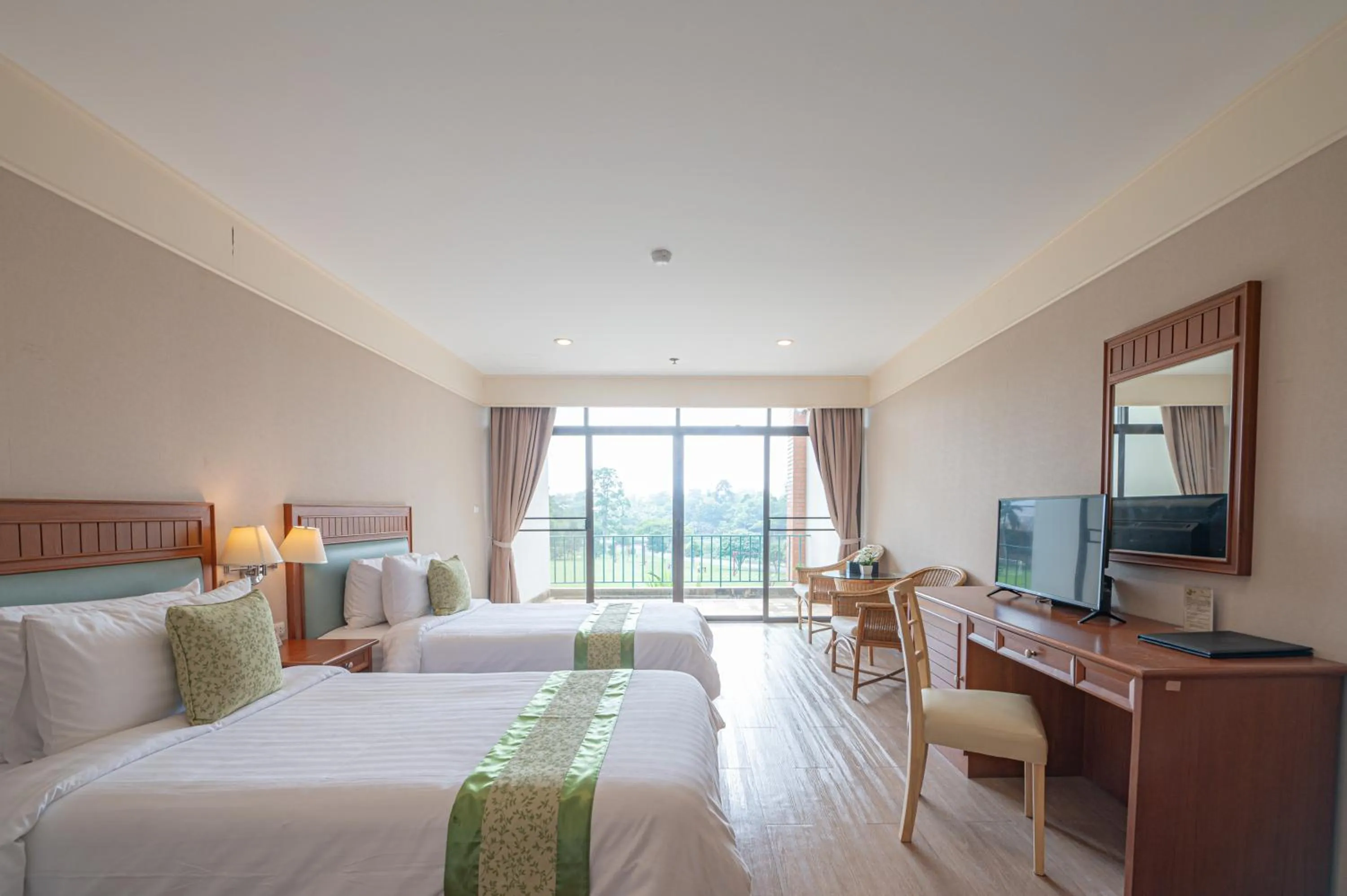 Bed in Eco Hotel by Thammasat