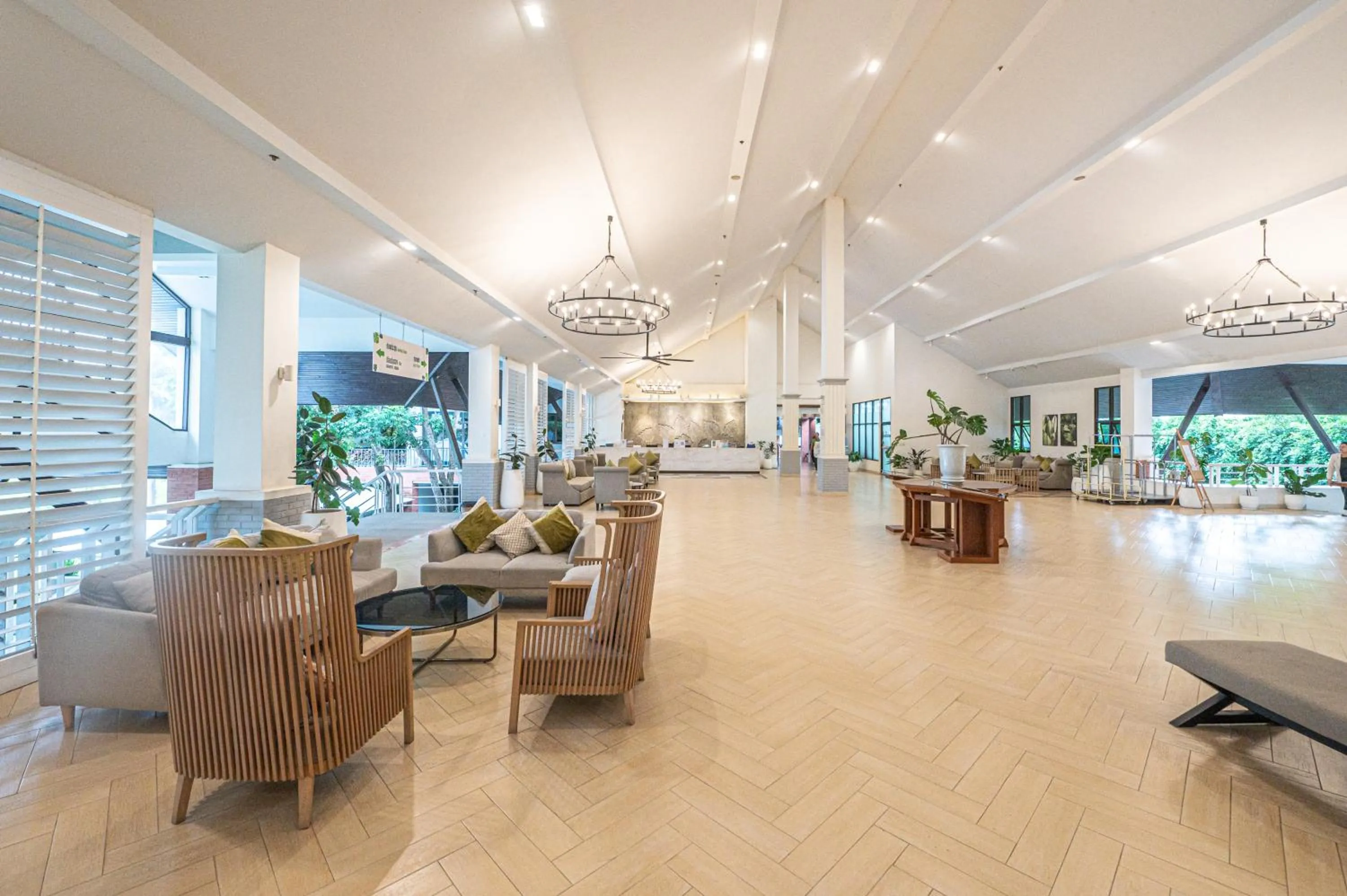 Lobby or reception in Eco Hotel by Thammasat