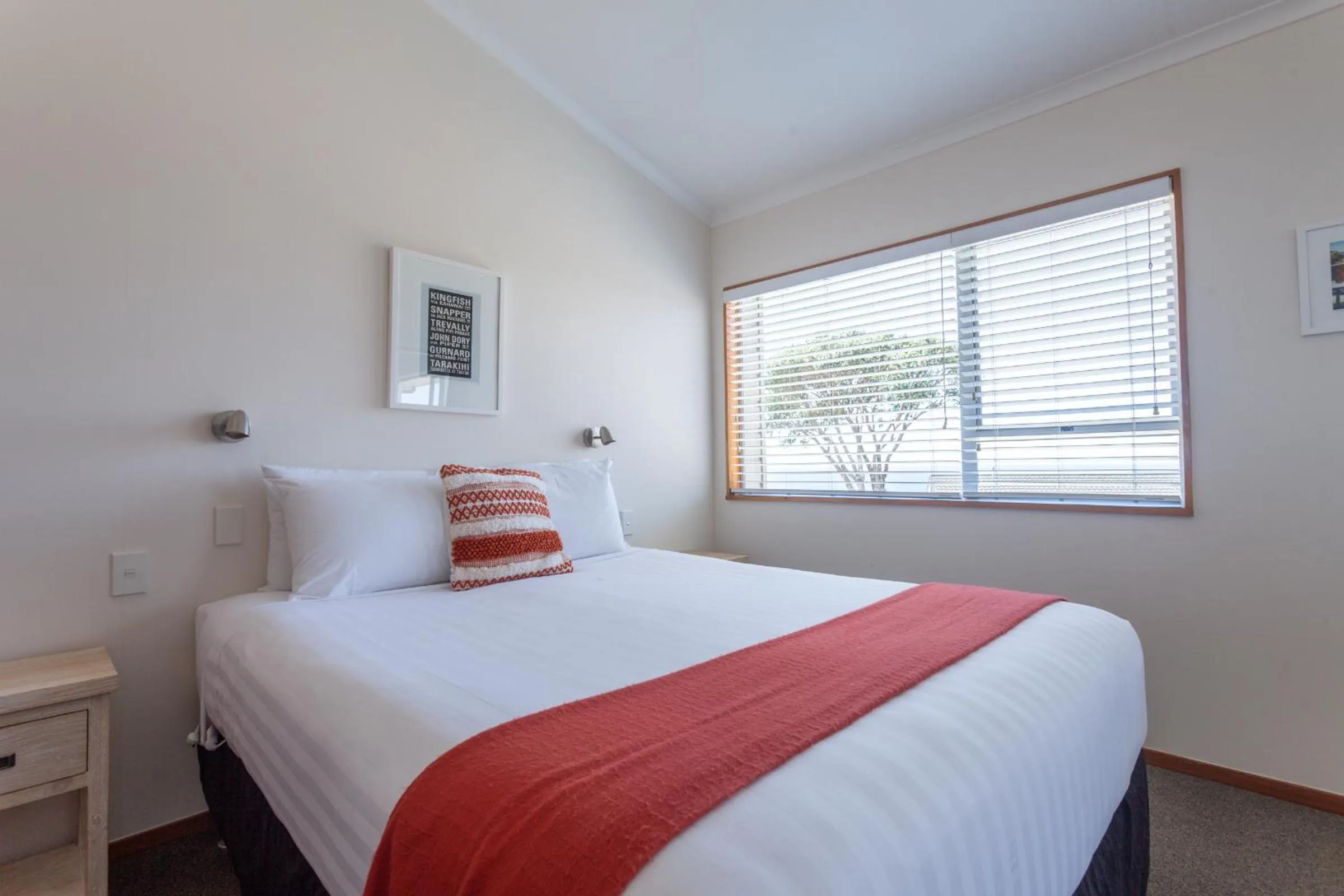 Bed in Pacific Rendezvous Resort